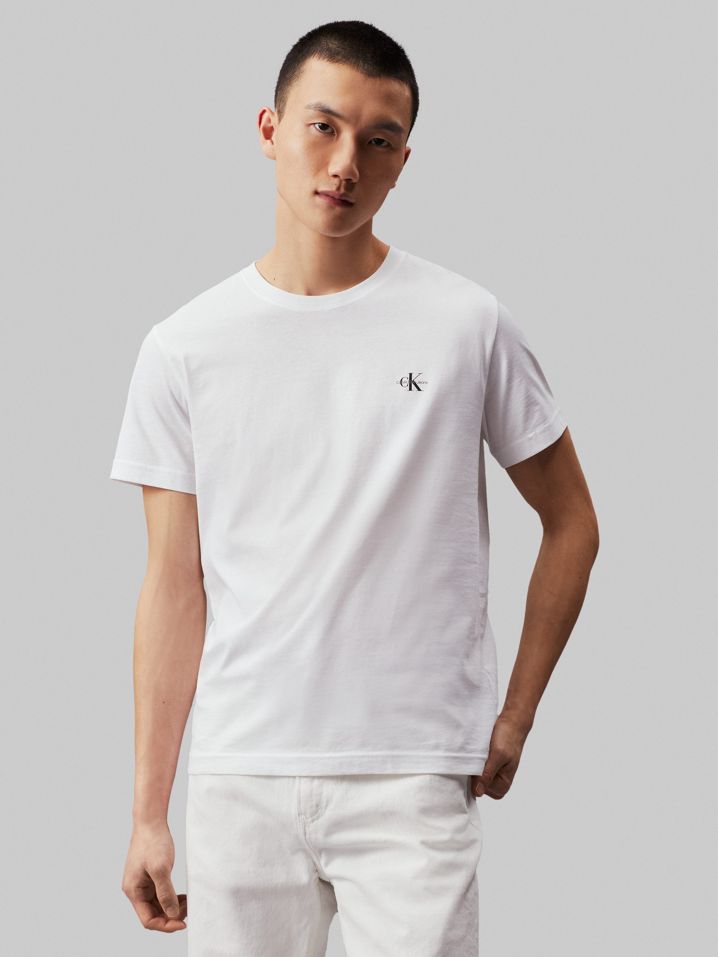 Calvin Klein T-shirt 2 PACK MONOLOGO (Set van 2)