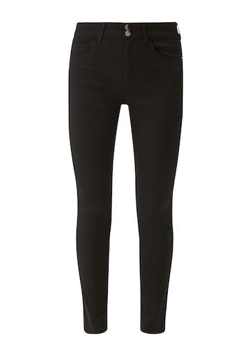 s.Oliver BLACK LABEL 5-pocket jeans met een dubbele knoopsluiting