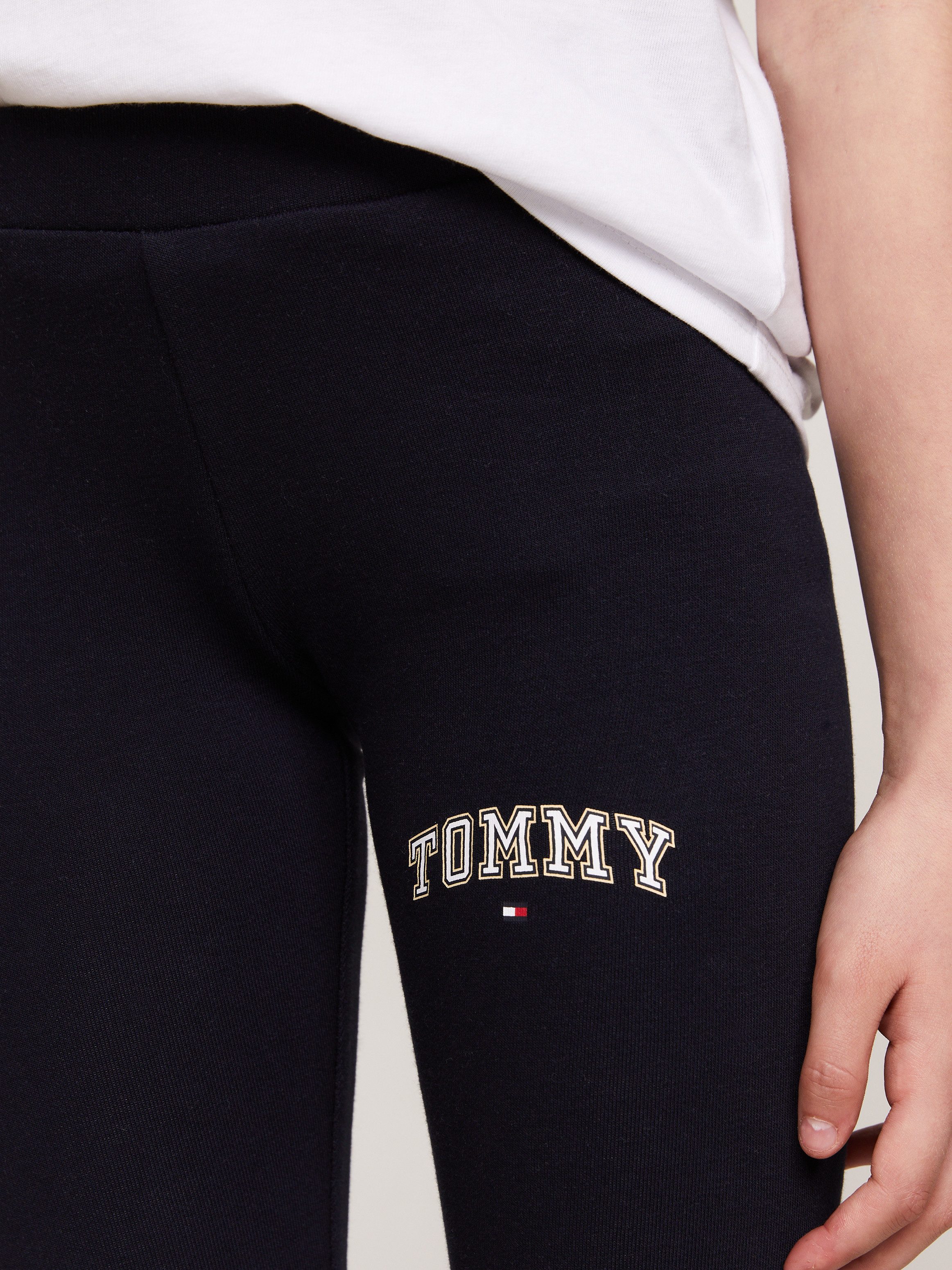 Tommy Hilfiger Legging VARSITY FITTED LEGGING Kinderen tot 16 jaar met logo-opdruk