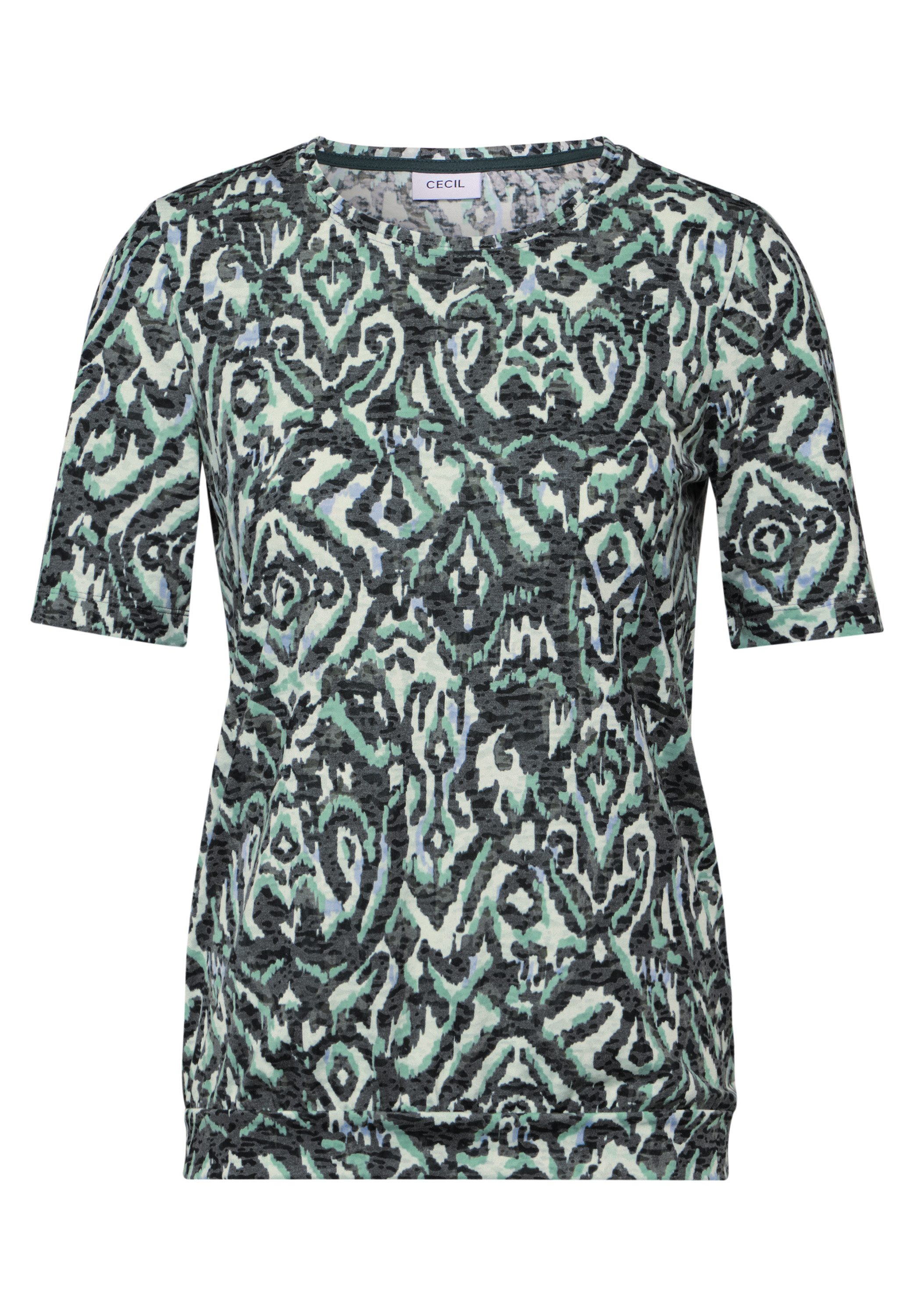 Cecil T-shirt met print all-over
