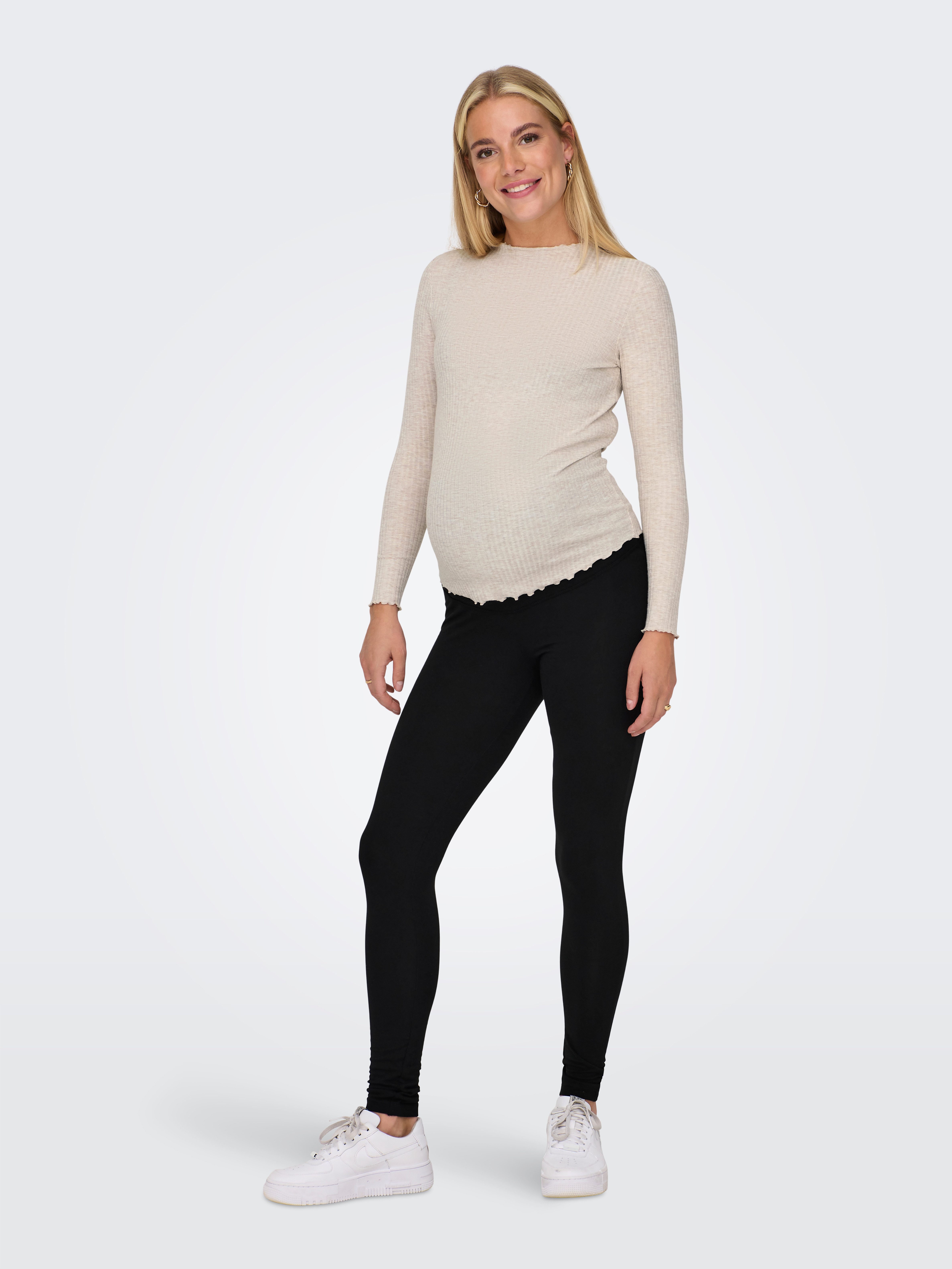 ONLY MATERNITY Zwangerschapslegging OLMLOVELY NEW LEGGING 2PCK JRS NOOS (set, 2-delig)