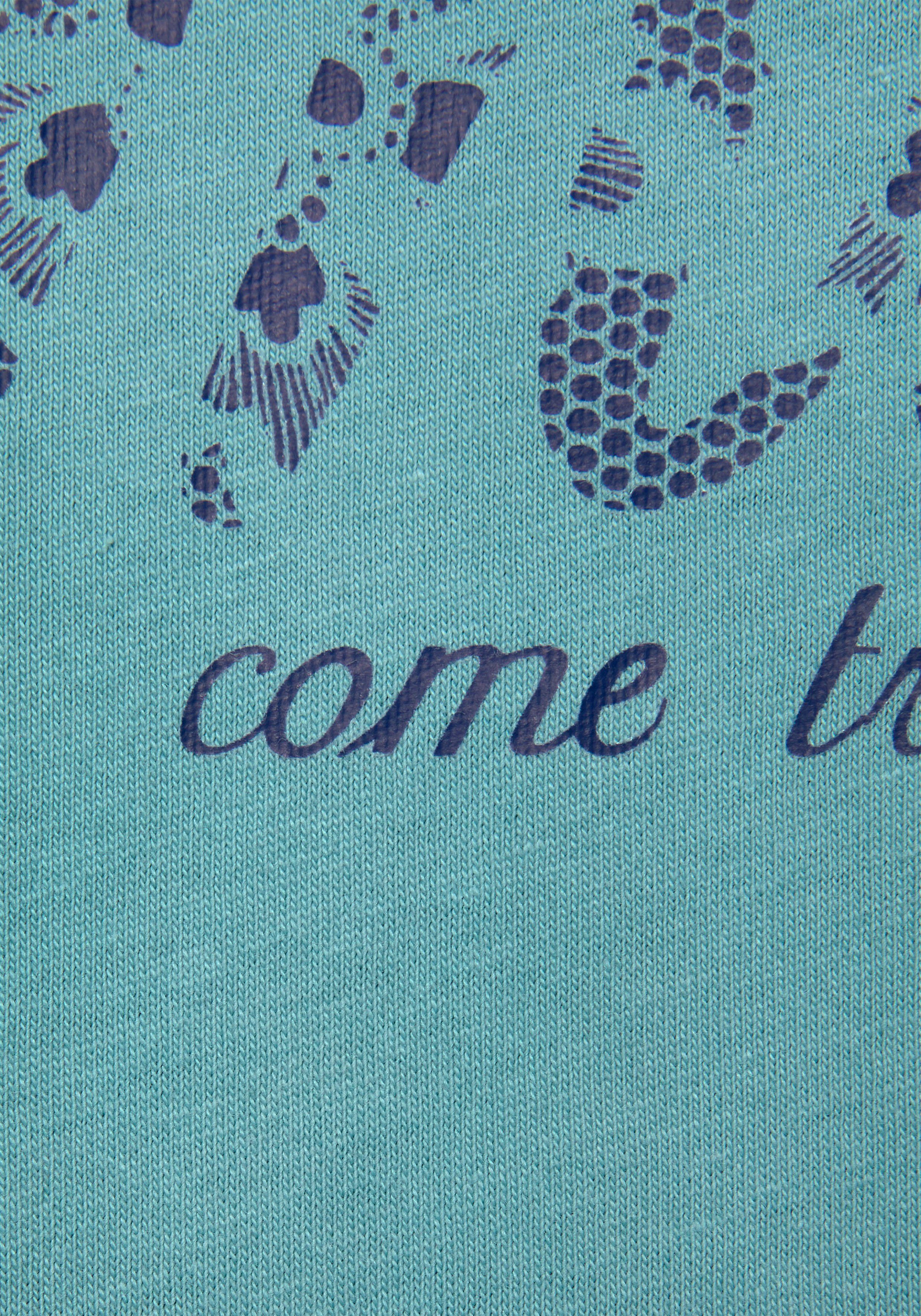 Vivance Dreams Nachthemd met print in kant-look (Set van 2)