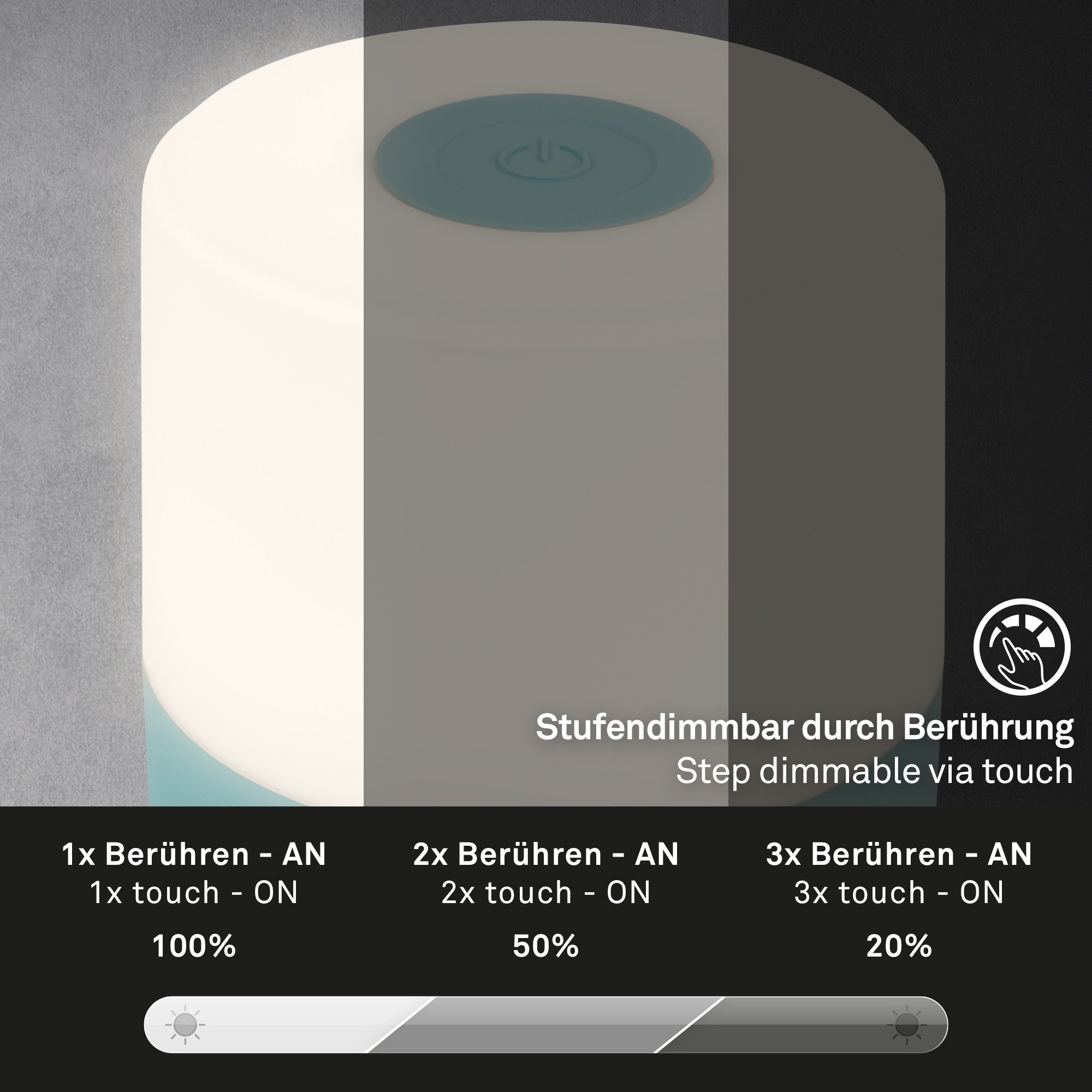 Briloner Leuchten Tafellamp SMAL