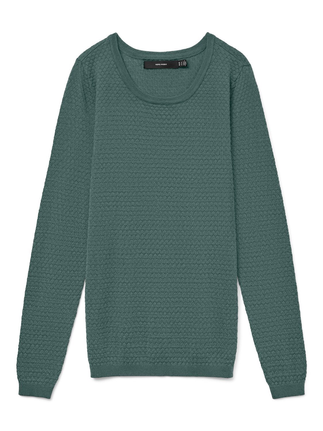 Vero Moda Trui met ronde hals VMCARE STRUCTURE LS O-NECK BLOU NOOS