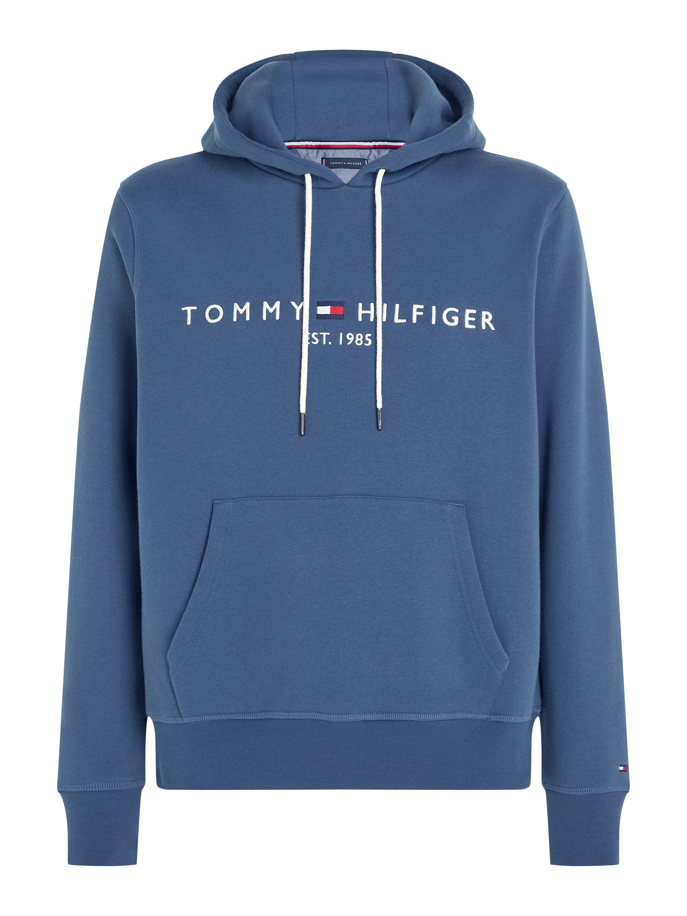 Tommy Hilfiger Hoodie TOMMY LOGO HOODY met capuchon en kangoeroezak