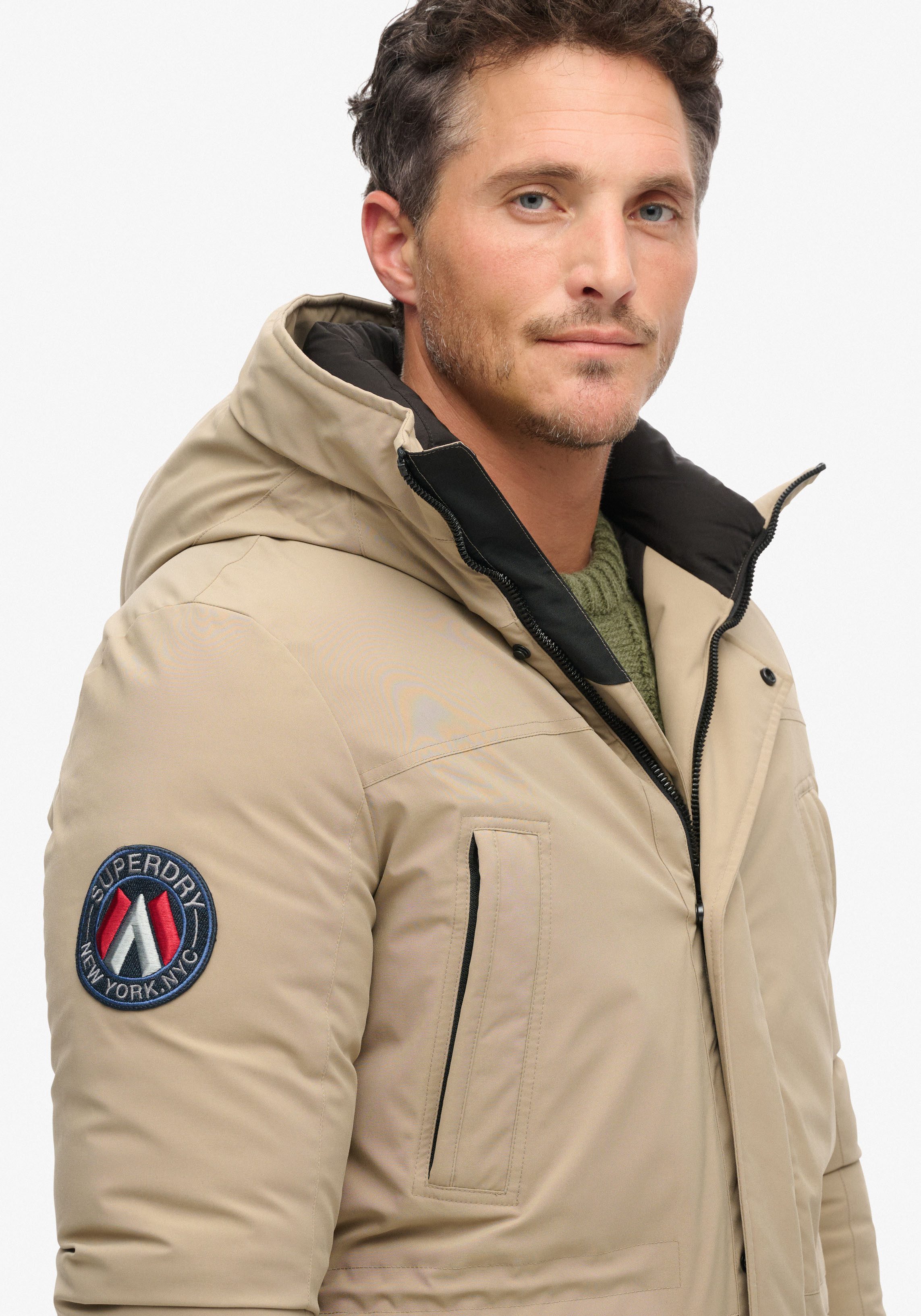 Superdry Gewatteerde jas CITY PADDED PARKA JACKET