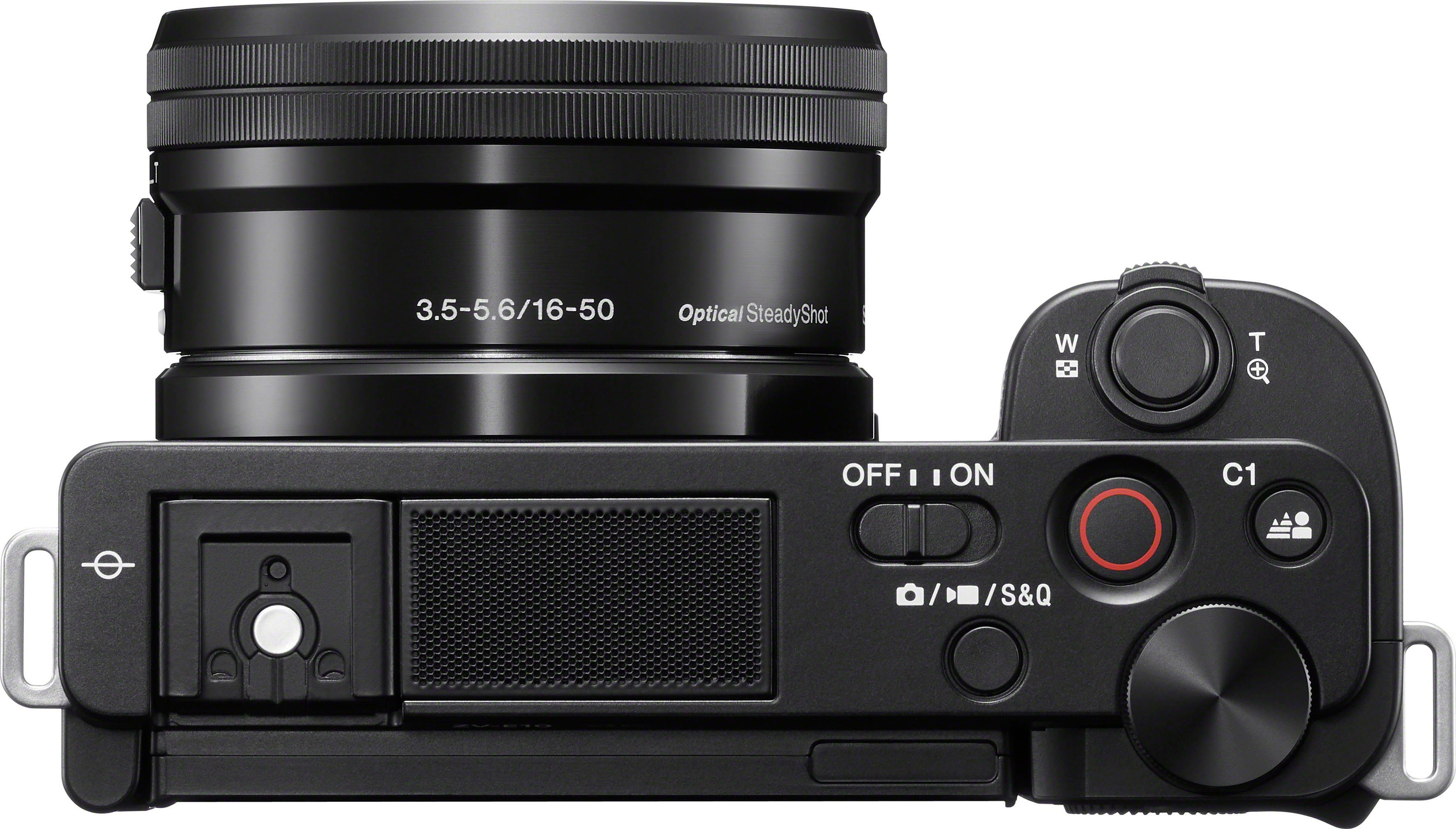 Sony Systeemcamera ZV-E10L Vlog-camera met draaibaar scherm incl. SEL16-50 objectief
