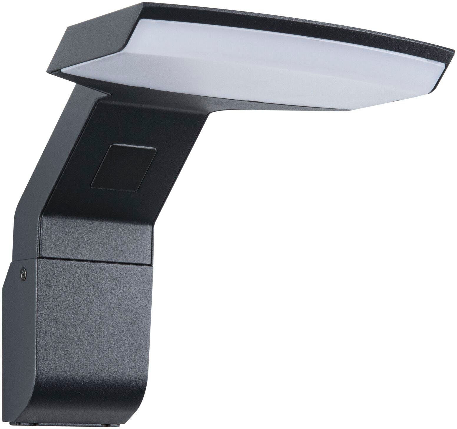 Paulmann Led-wandlamp voor buiten Zenera 230V Antraciet 2.200 - 3.000 K insectvriendelijk en zeewaterbestendig