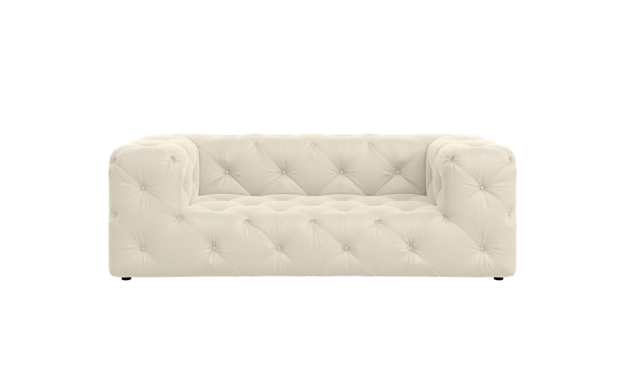Places of Style 2-zitsbank FOLLINA 2-zits bank met klassieke chesterfield knoopverwerking
