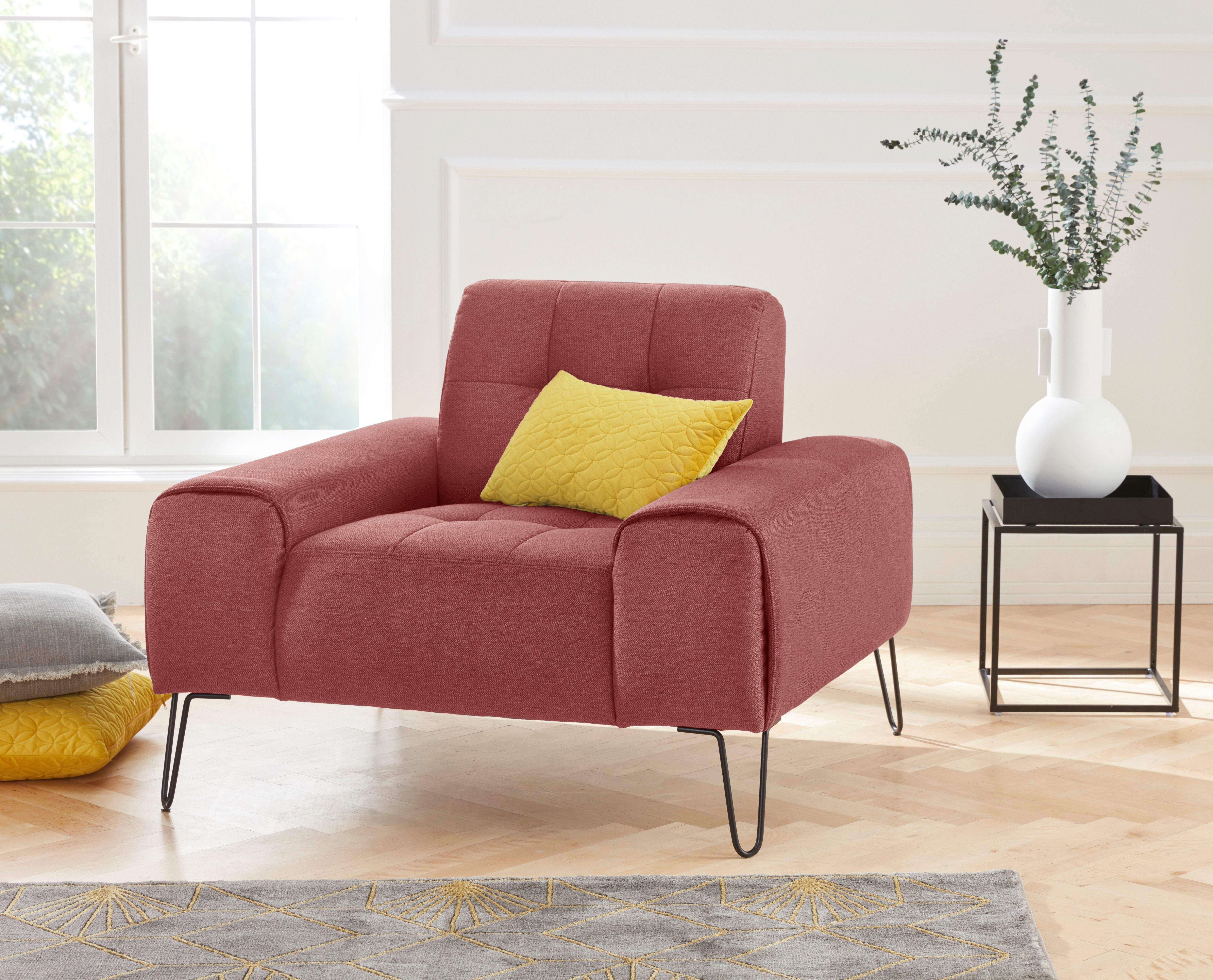 exxpo - sofa fashion fauteuil taranto oranje