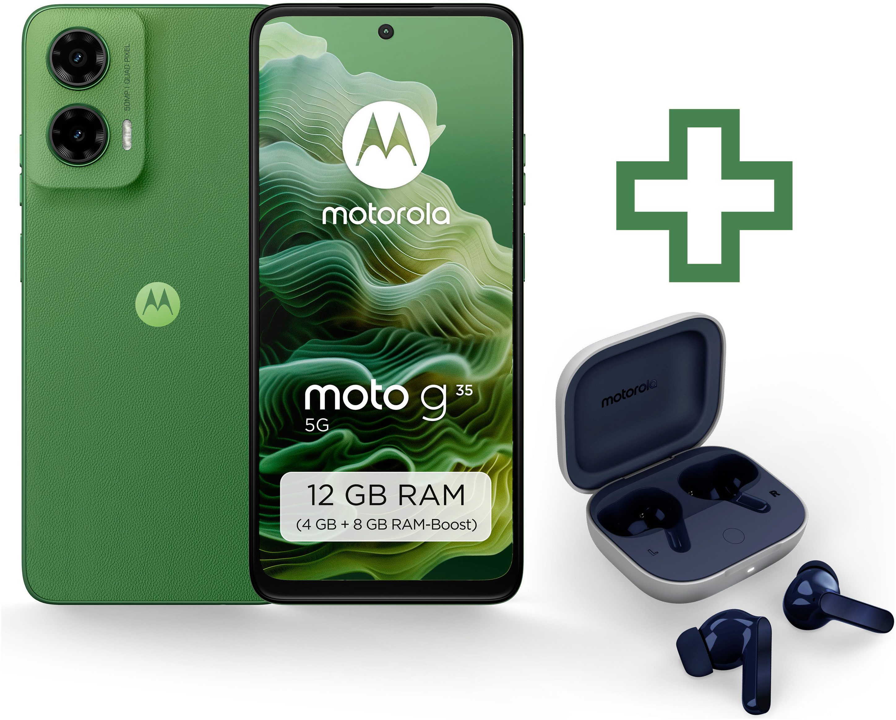 Motorola Smartphone Moto g35 5G + moto buds