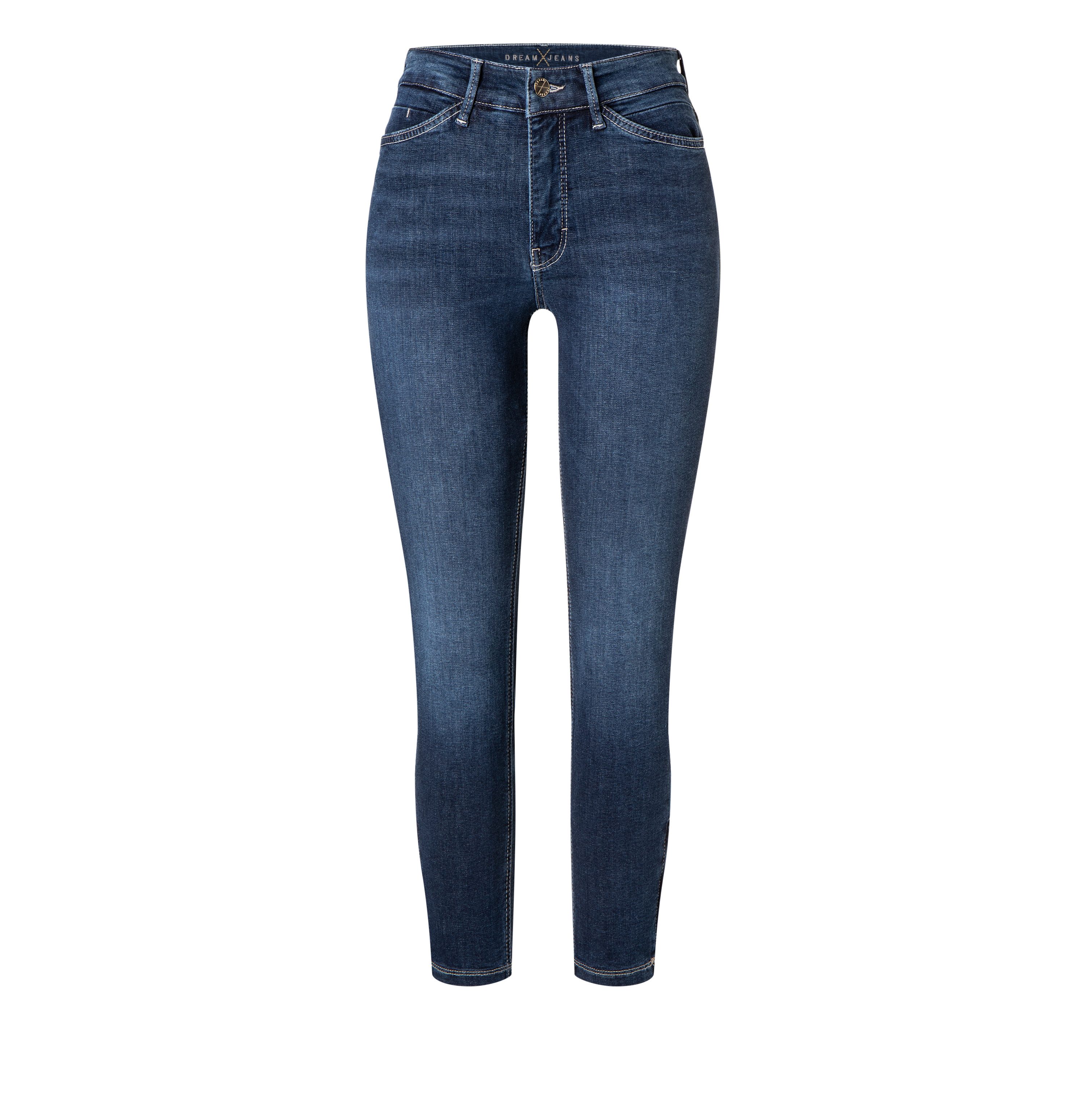 MAC 7 8 jeans Dream Chic Verkort model met ritssluiting