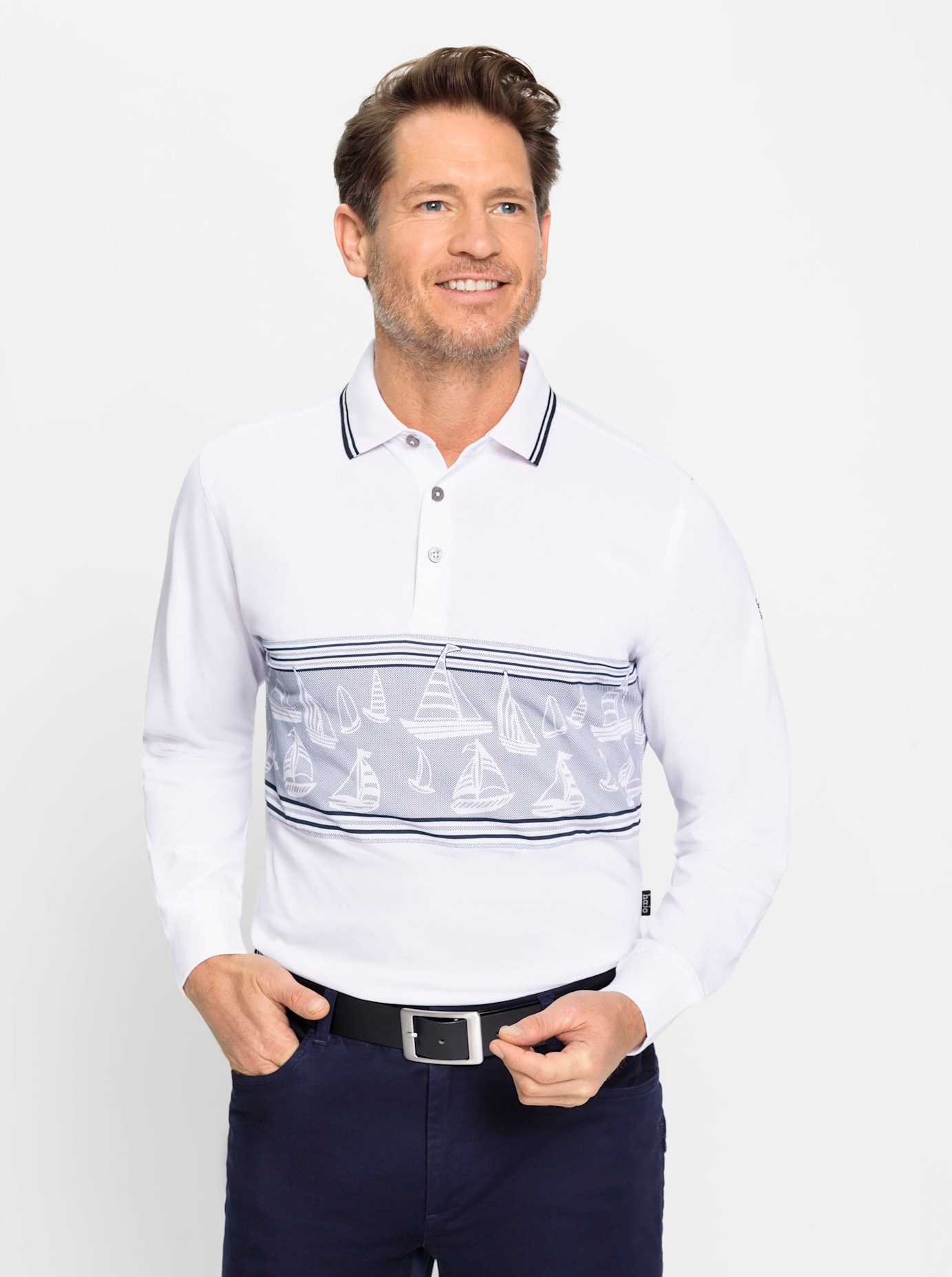 OTTO Poloshirt met lange mouwen (1-delig)