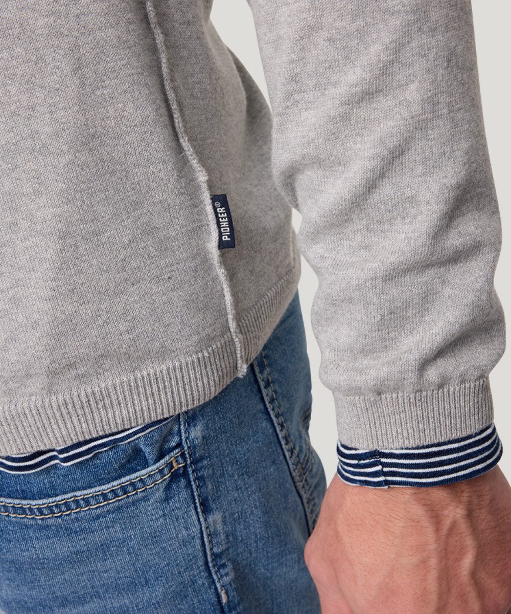 Pioneer Authentic Jeans Trui met ronde hals