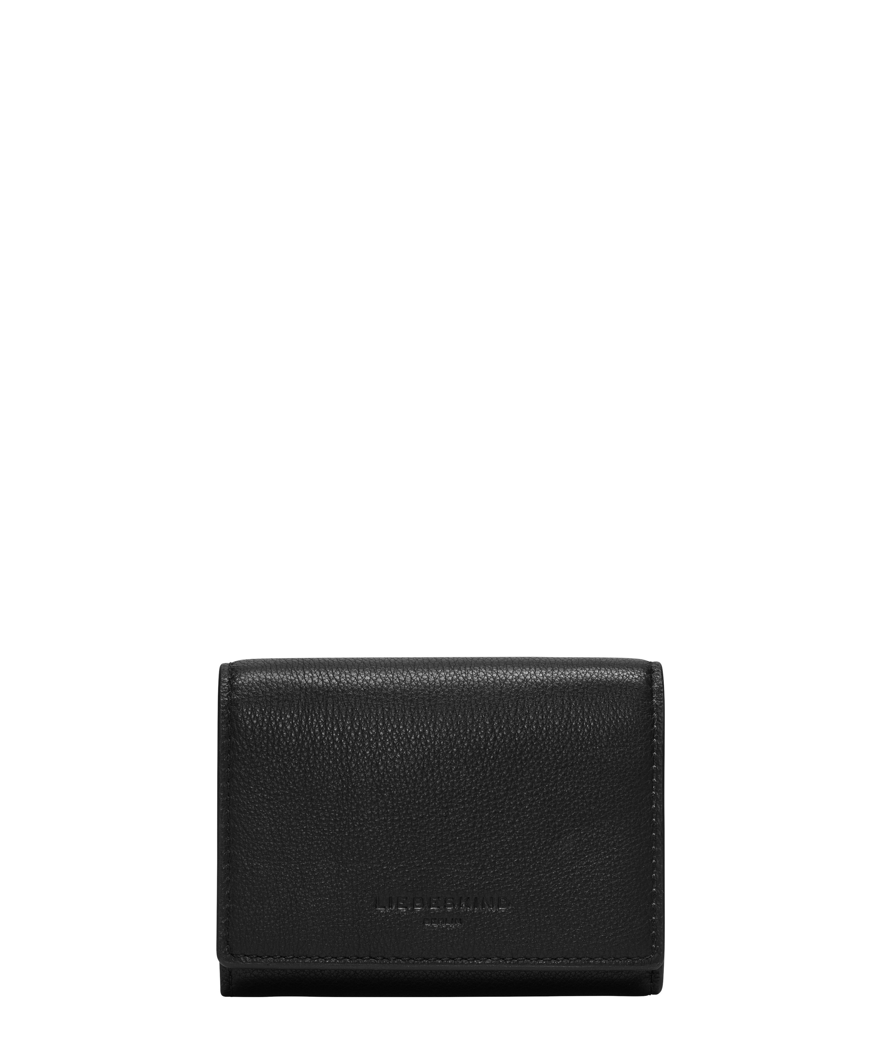 Liebeskind Berlin Portemonnee Louisa LOU 2 3D LEATHER dames portemonnees zwart
