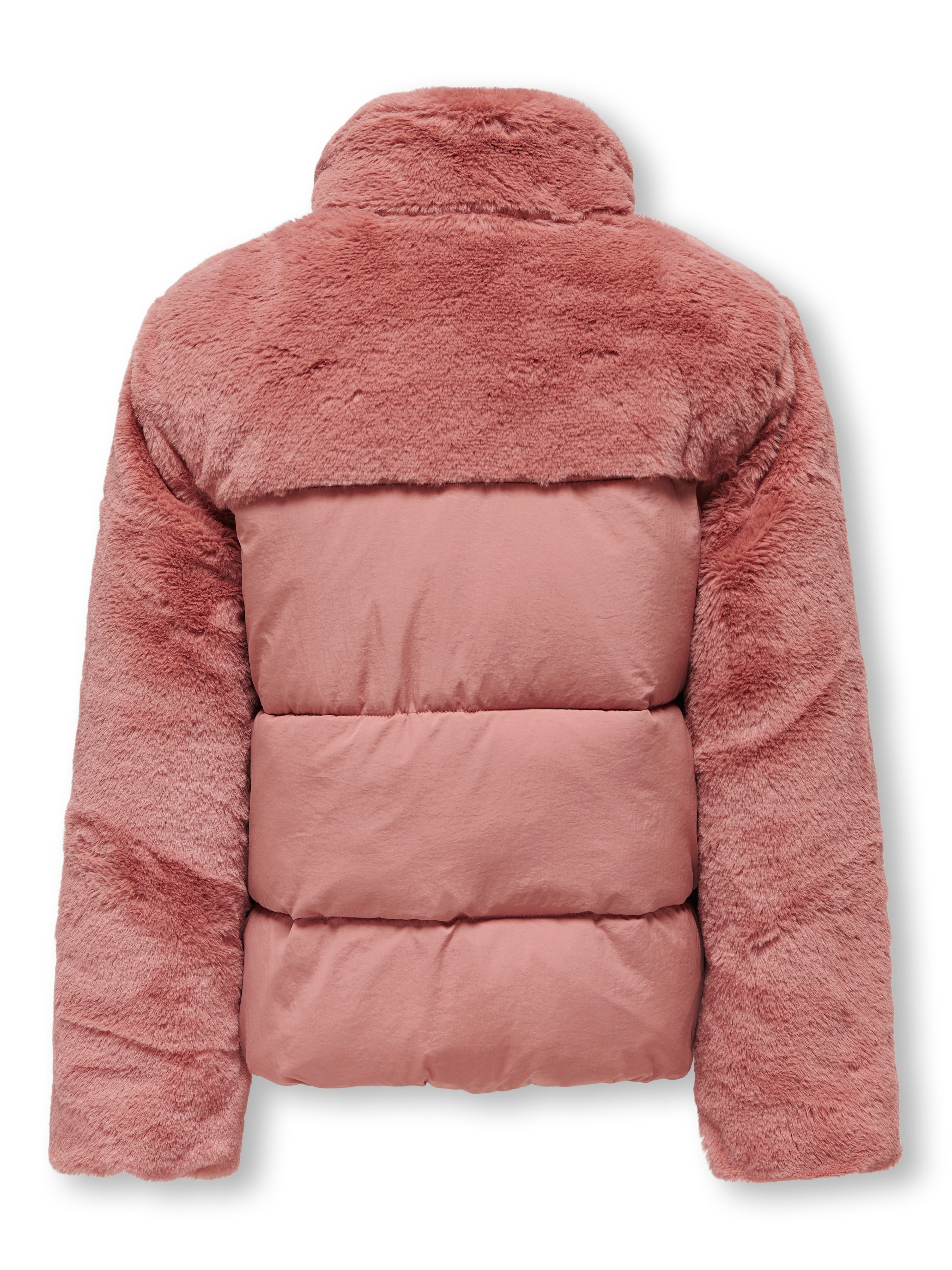 KIDS ONLY Gewatteerde jas KOGWANJA FUR PUFFER MIX COAT OTW
