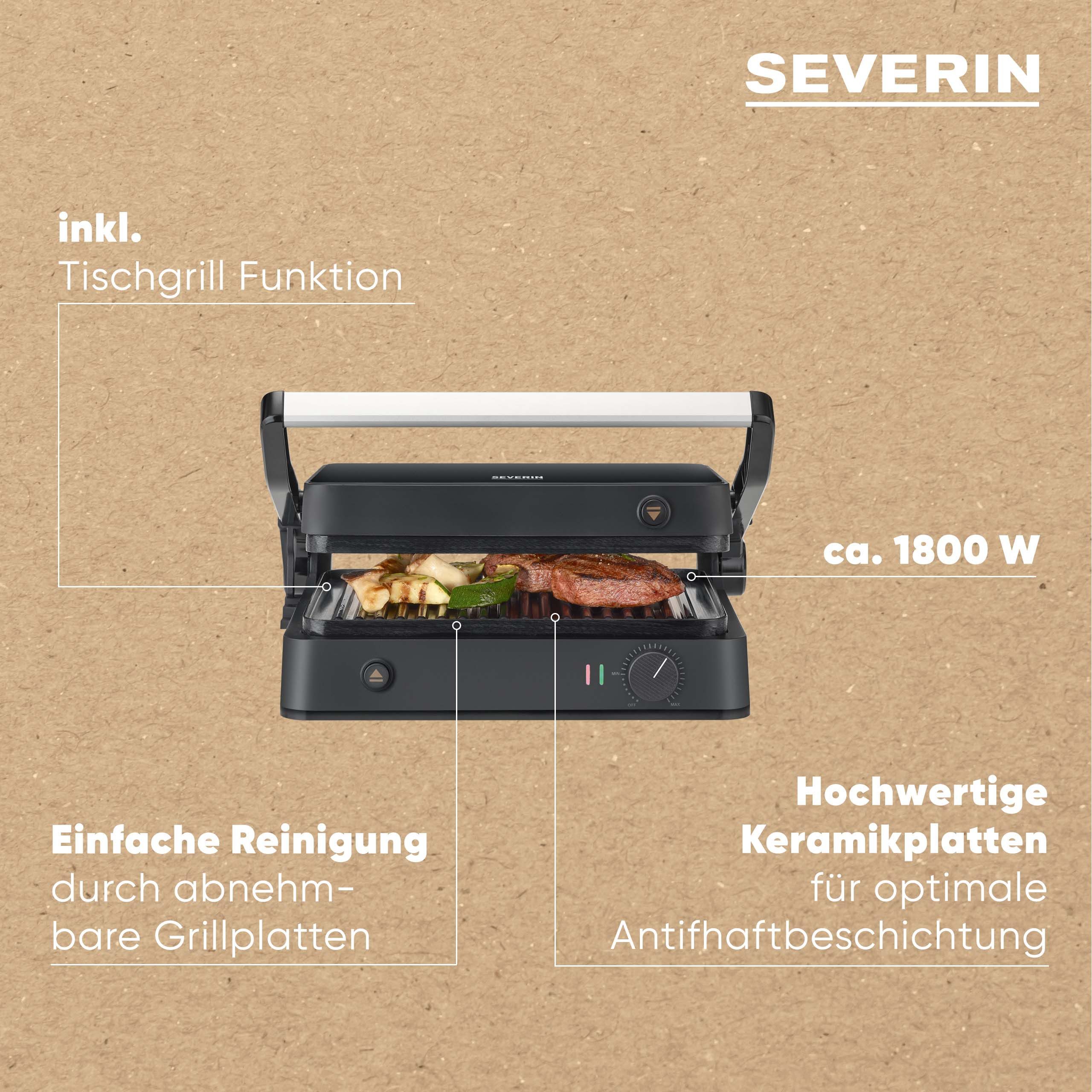 Severin Contactgrill KG2398 SEVINI COMFORT