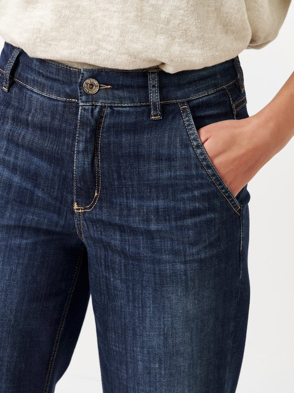 TONI Wijde jeans Liv Culotte Culotte met stretch