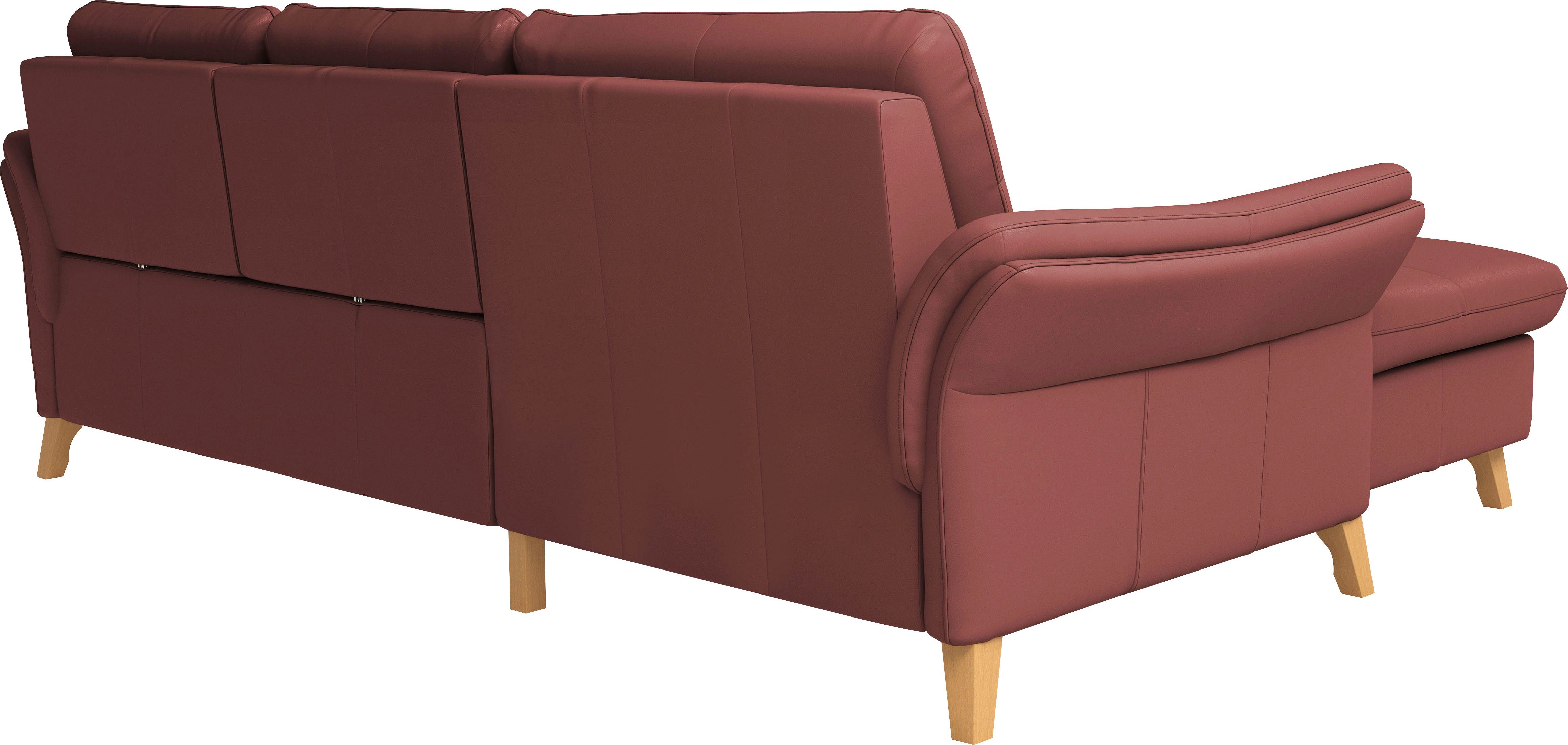 sit&more Hoekbank Göteborg Zitdiepteverstelling en binnenvering, naar keuze met slaapfunctie
