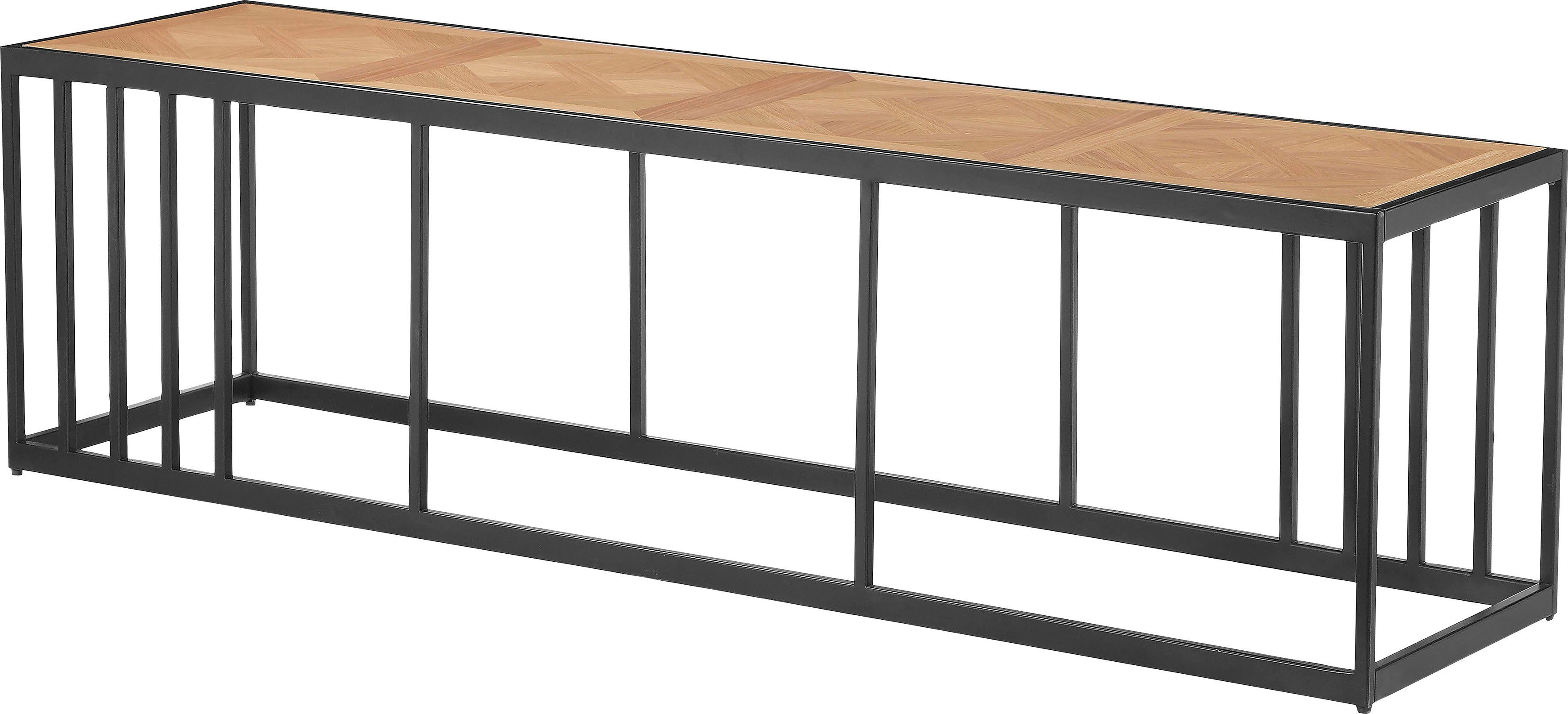 Home affaire Tv-meubel Sumac Ridge Road van mdf en fineer, voeten van metaal, breedte 160 cm