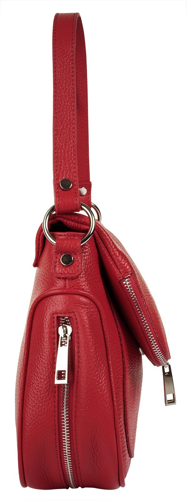 Samantha Look Schoudertas echt leer, made in italy