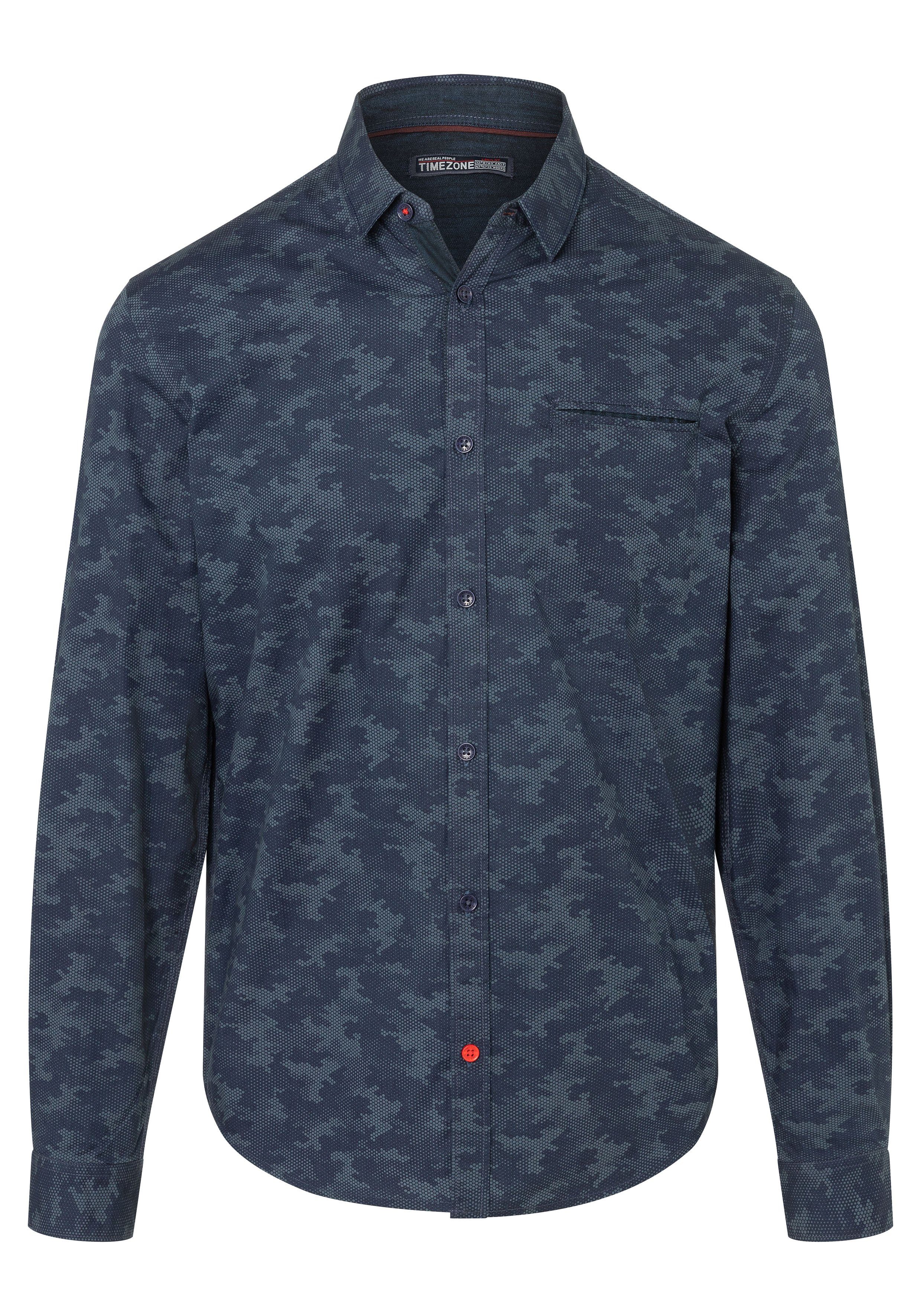 TIMEZONE Overhemd met lange mouwen Smart Structure Shirt