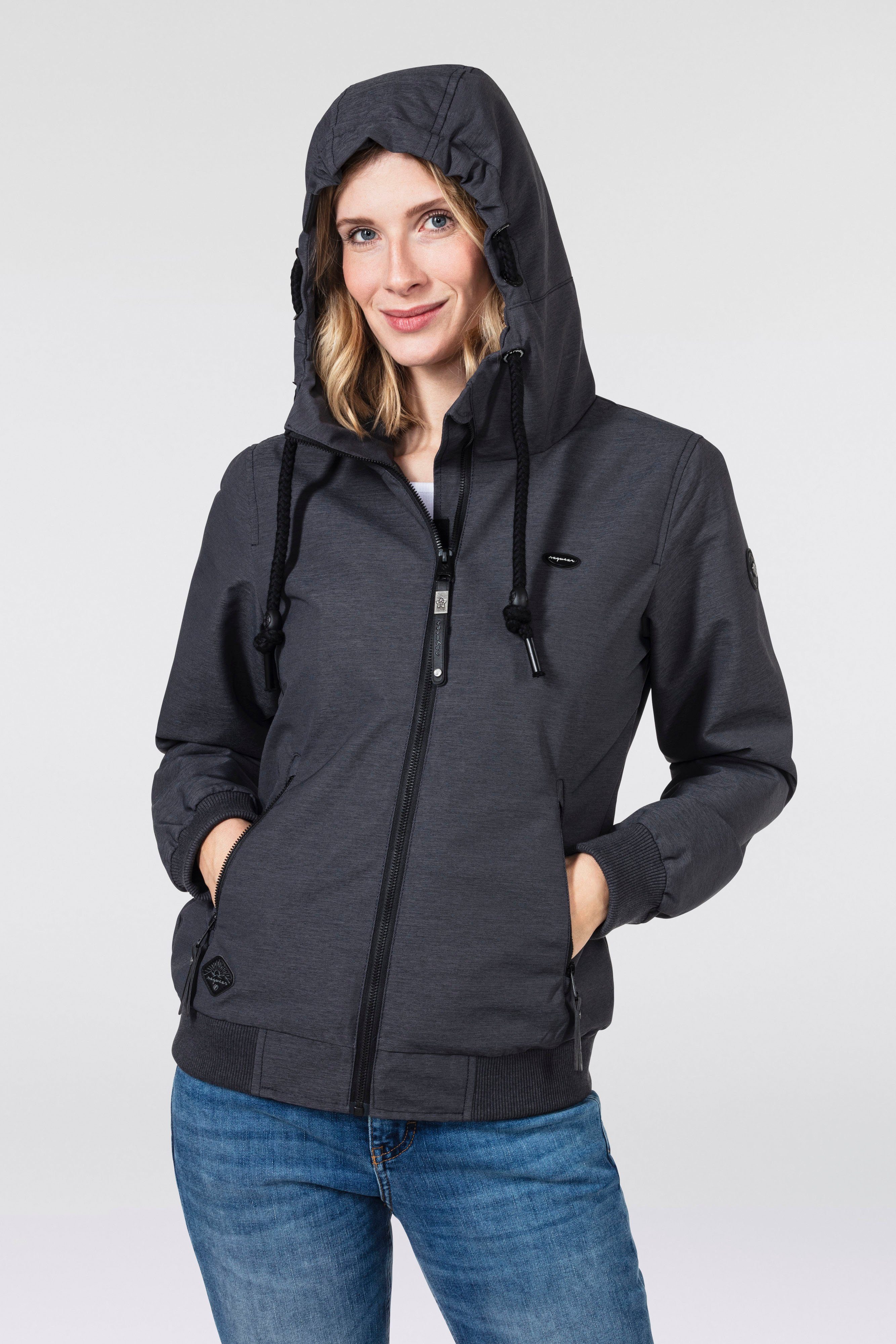Ragwear Functioneel jack NUGGIE OMBRE O Tussenjas van waterafstotend materiaal