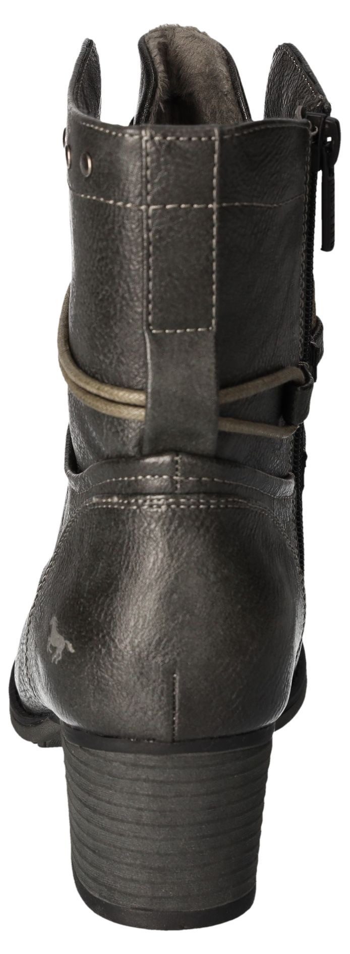 Mustang Shoes Laarsjes Bikerboots, enkellaarsjes met binnenrits