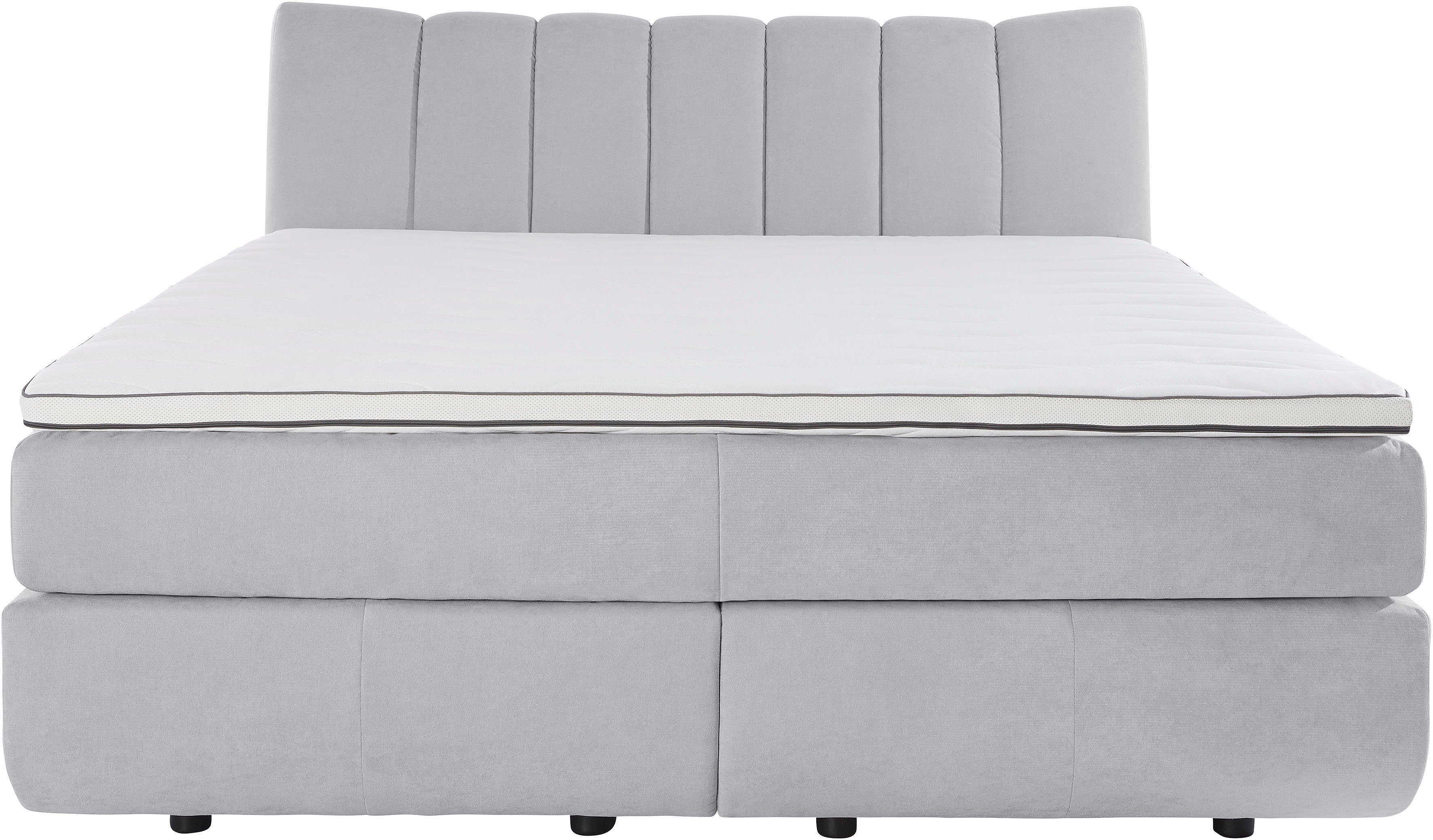 Leonique Boxspring Océane Los van de vloer- werkt vrijzwevend, verschillende hardheden (ook H4)