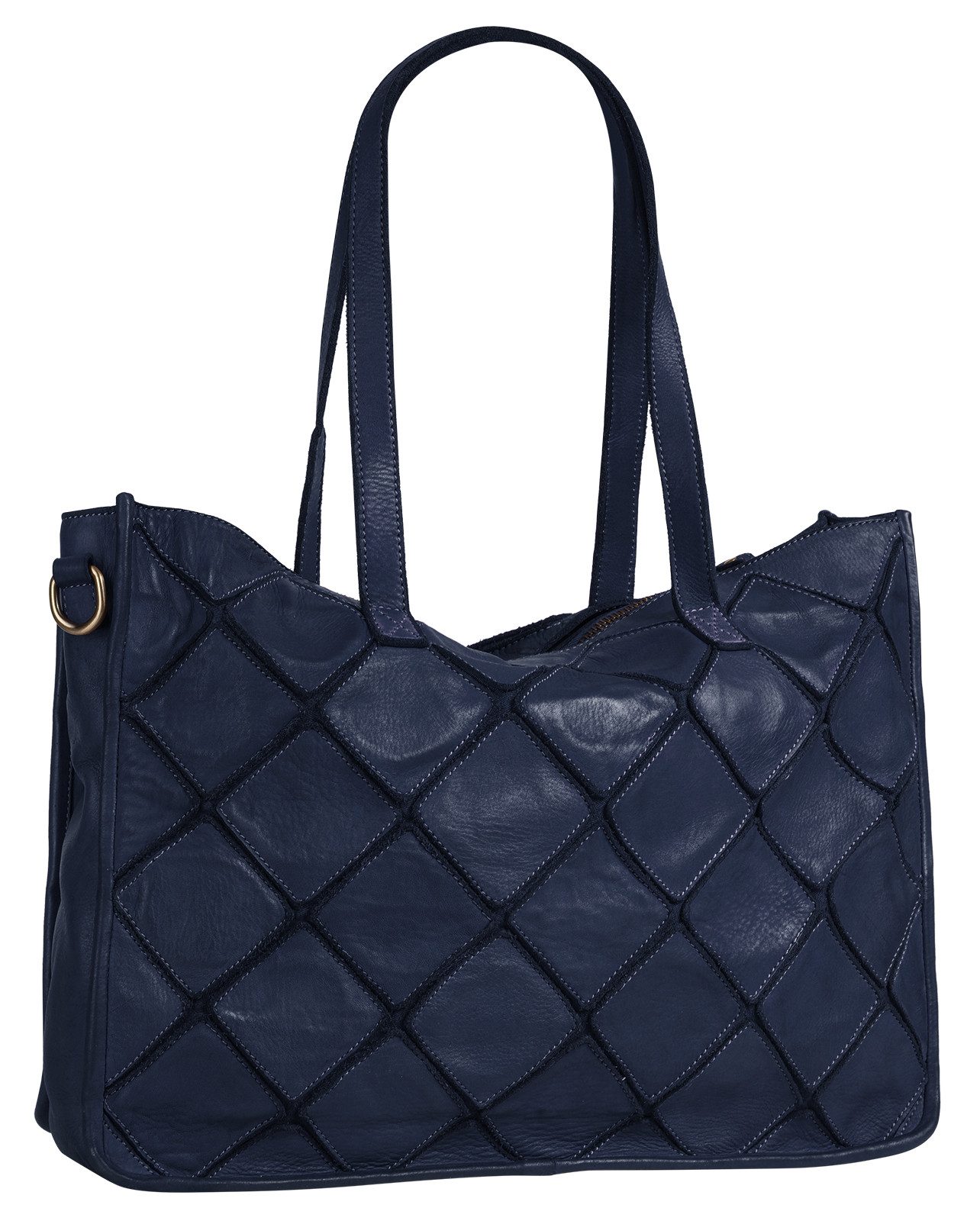 Samantha Look Shopper echt leer, made in italy