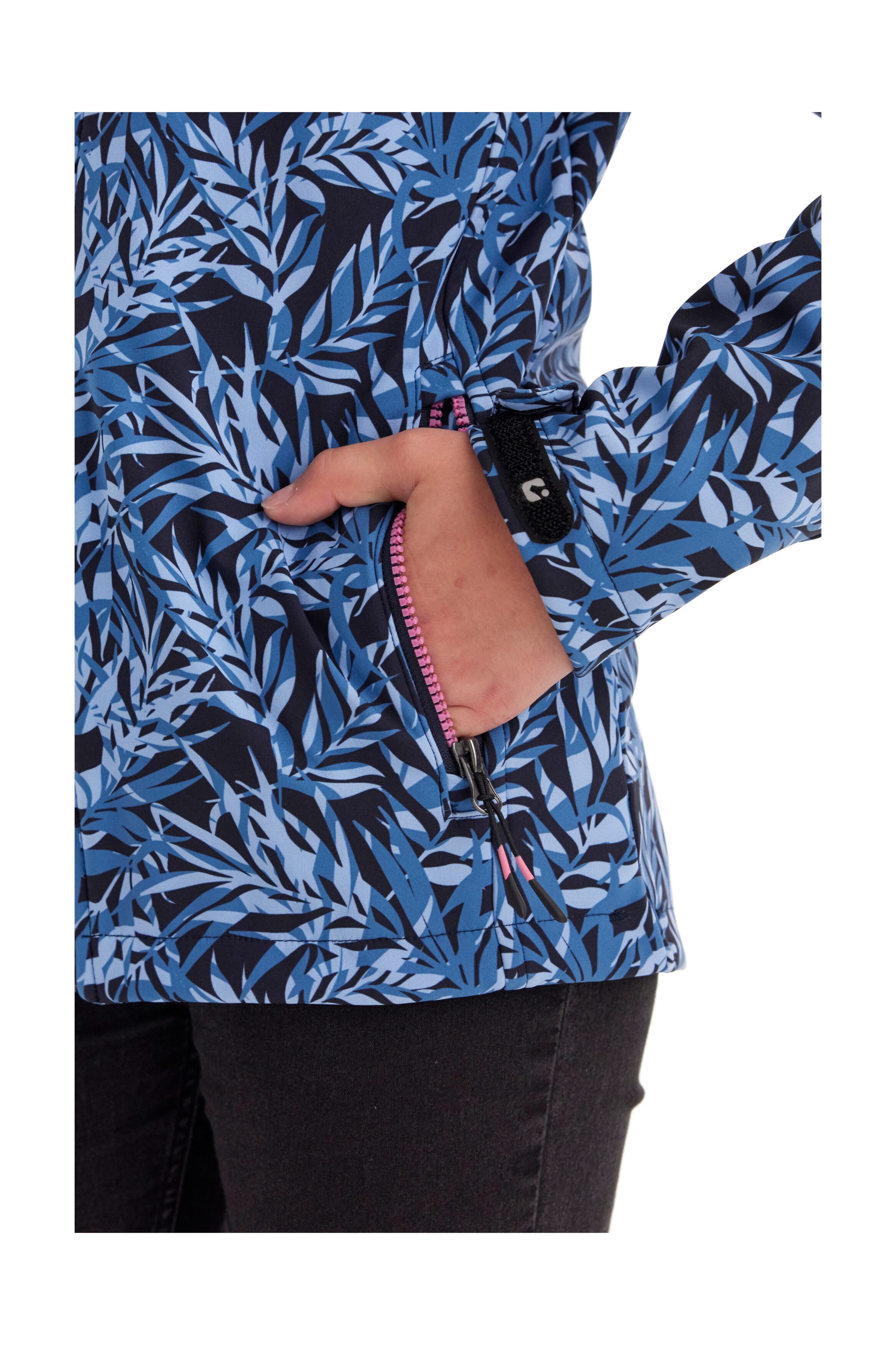 Killtec Softshell-jack Meisjes Softshell-jack Print