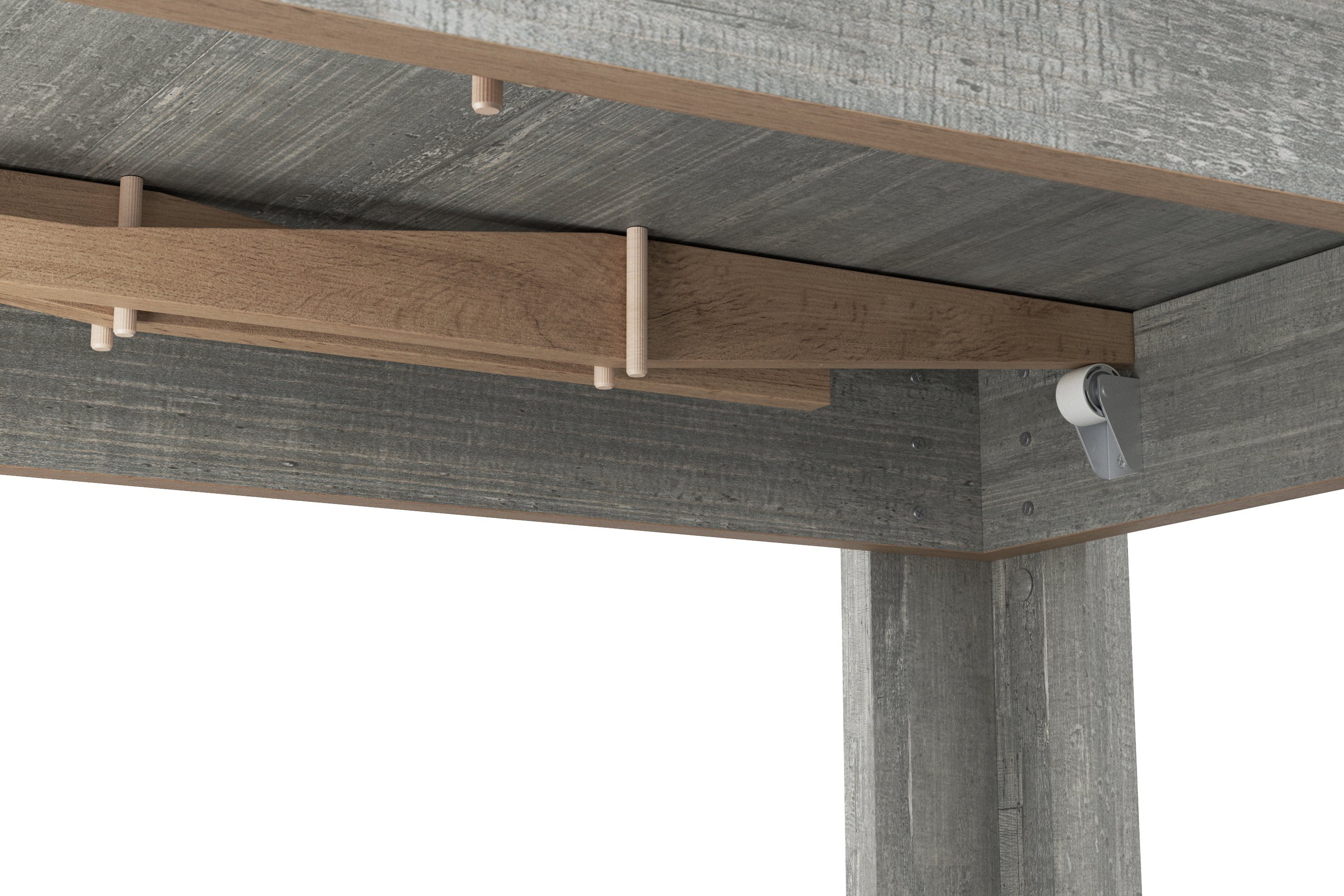 Mäusbacher Eettafel Monti BESTSELLER!, tafel, keukentafel, uittrekbare tafel uit te trekken tot 136 cm