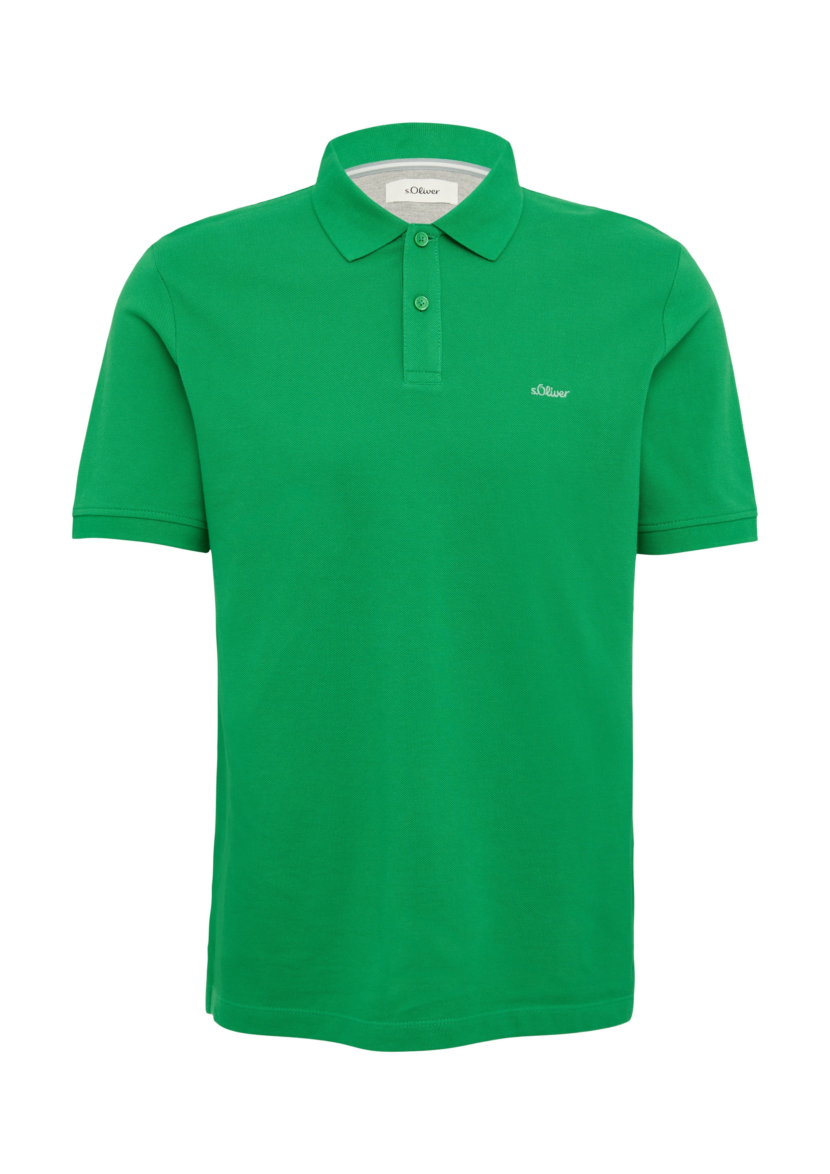s.Oliver Poloshirt met geborduurd logo