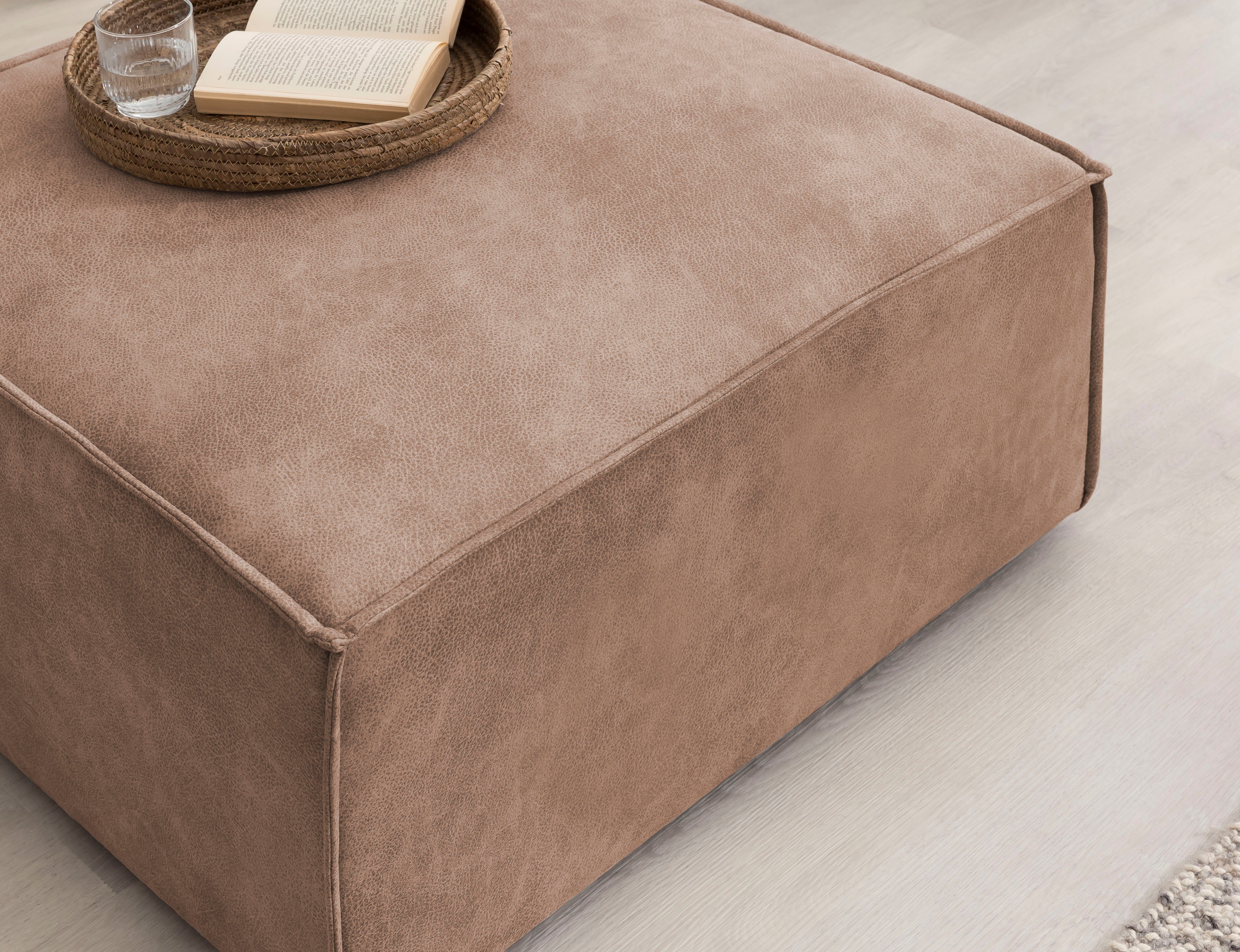 Home affaire Hocker Sherwood passend bij de bekleding van de sherwood-serie