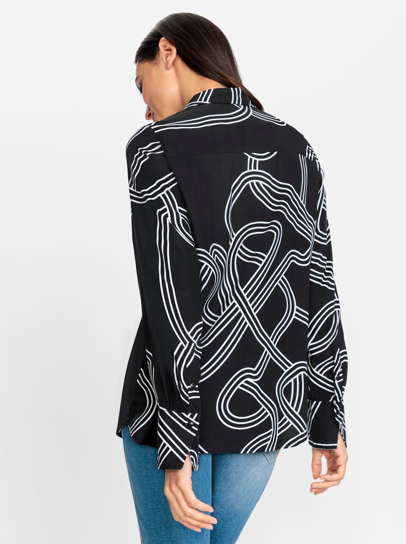 heine Blouse met lange mouwen