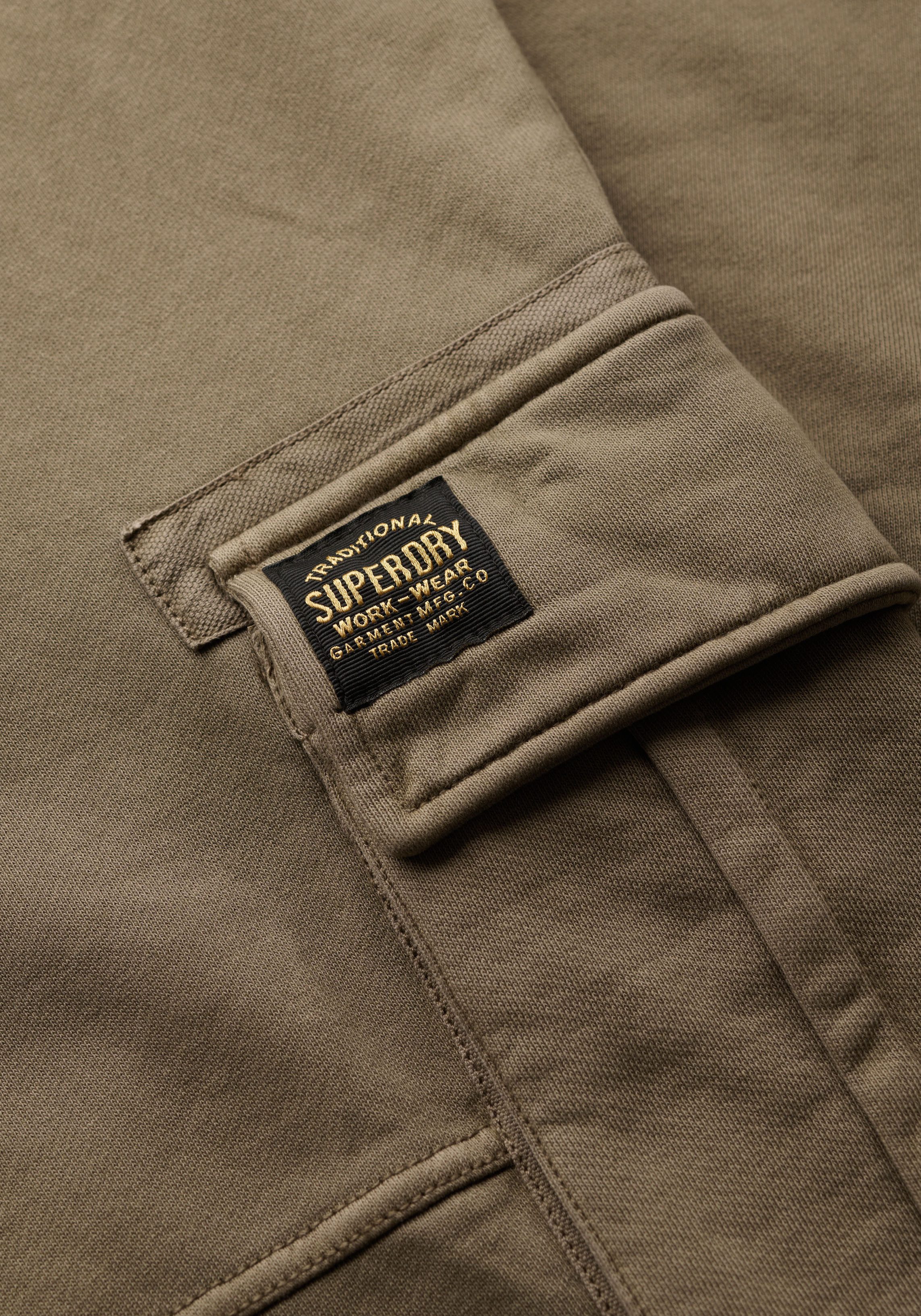 Superdry Sweatbroek CONTRAST STITCH CARGO JOGGER