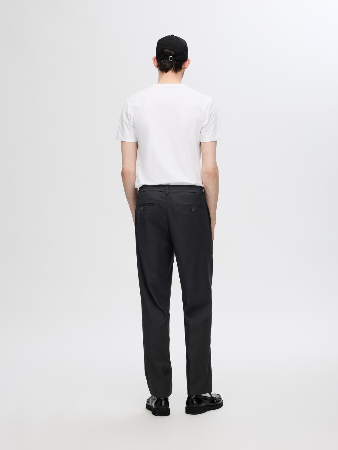 SELECTED HOMME Chino SLH190-REG TAPERED LEROY PLEAT PANT NOOS