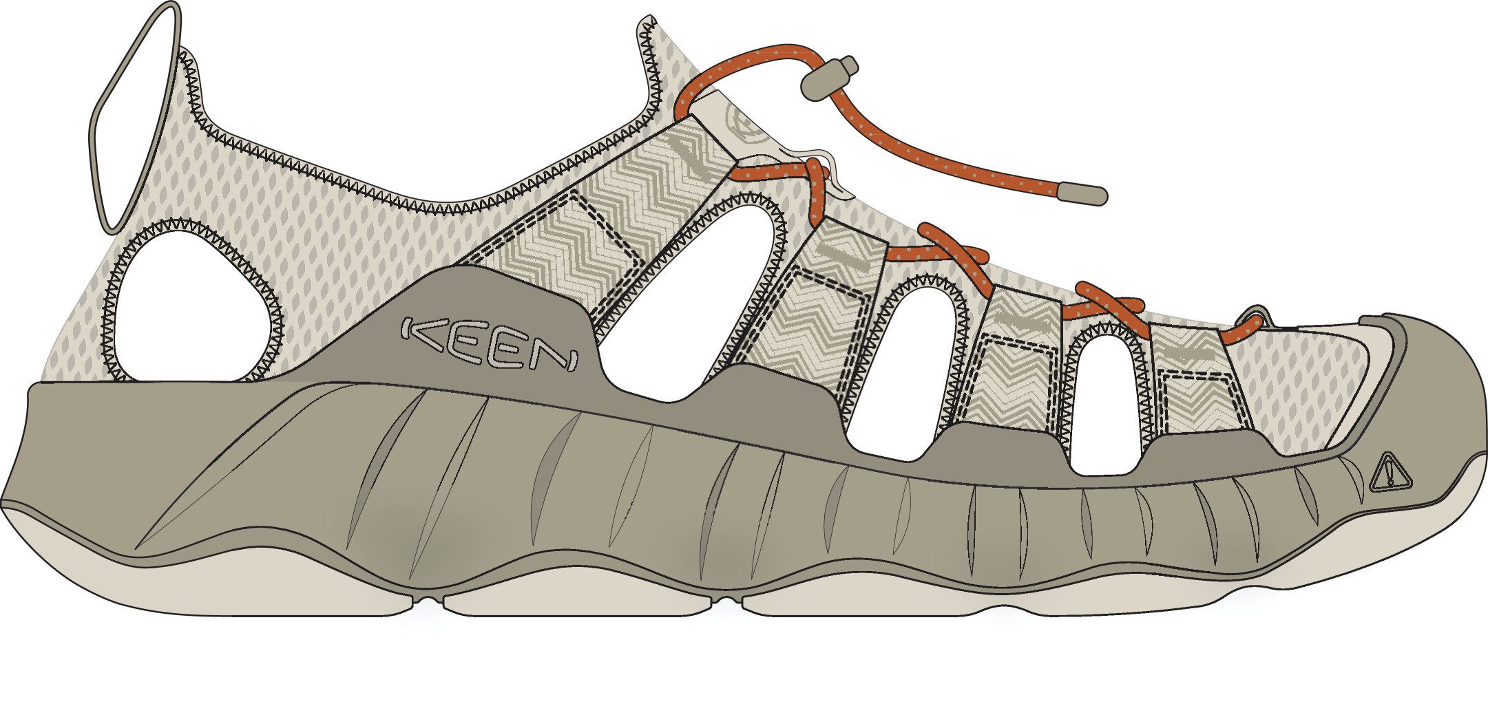 Keen Sandalen HYPERPORT H2