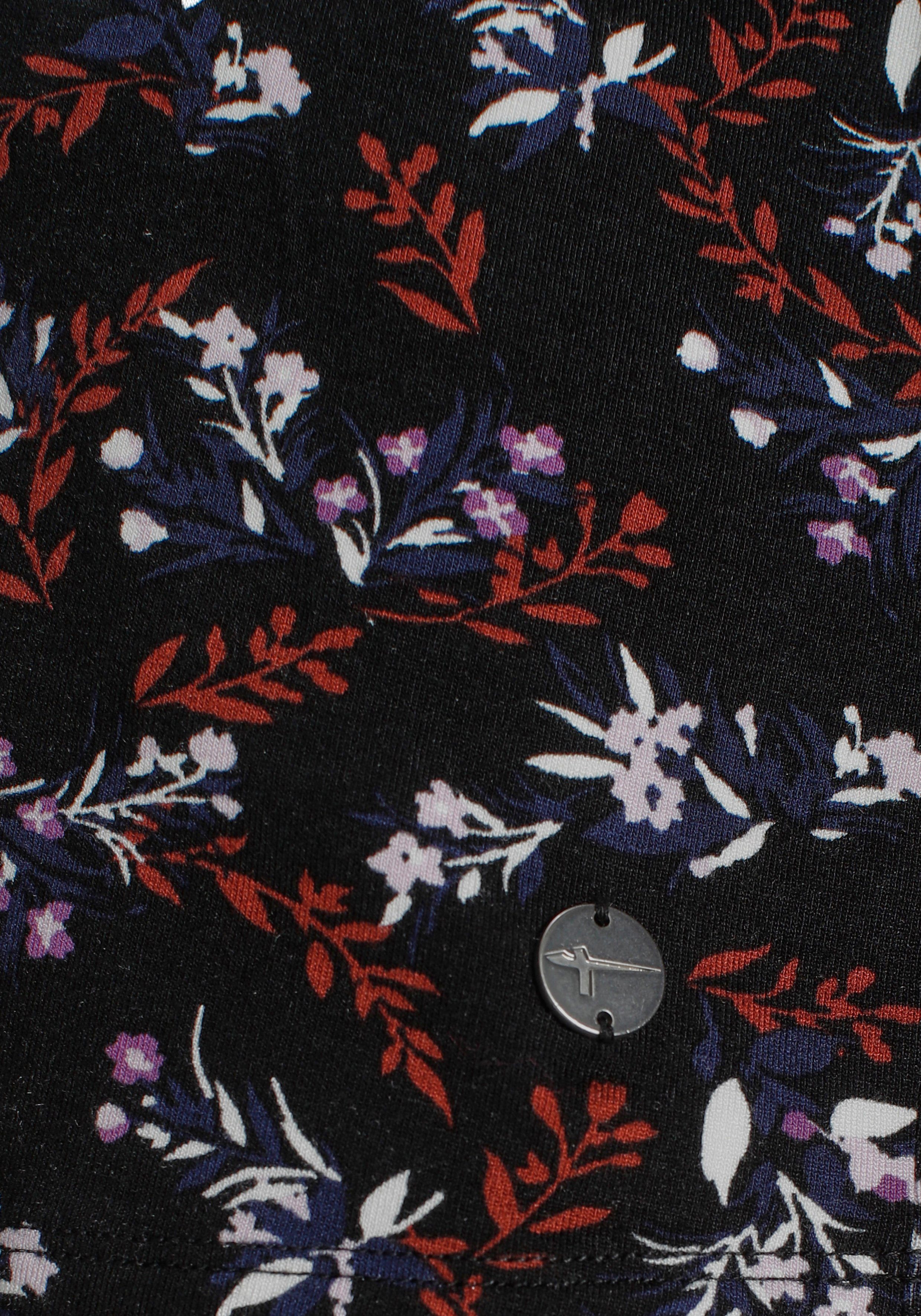 Tamaris Shirt met elegante bloemenprint