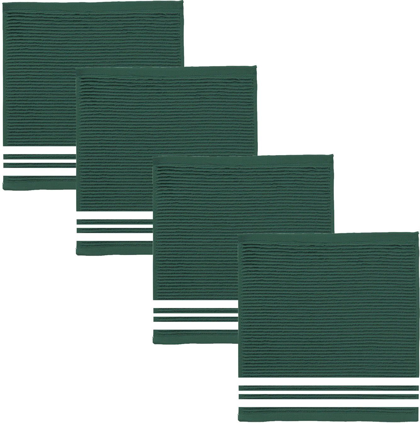 DDDDD Vaatdoek Provence van puur katoen, 30x30 cm (set, 4-delig)
