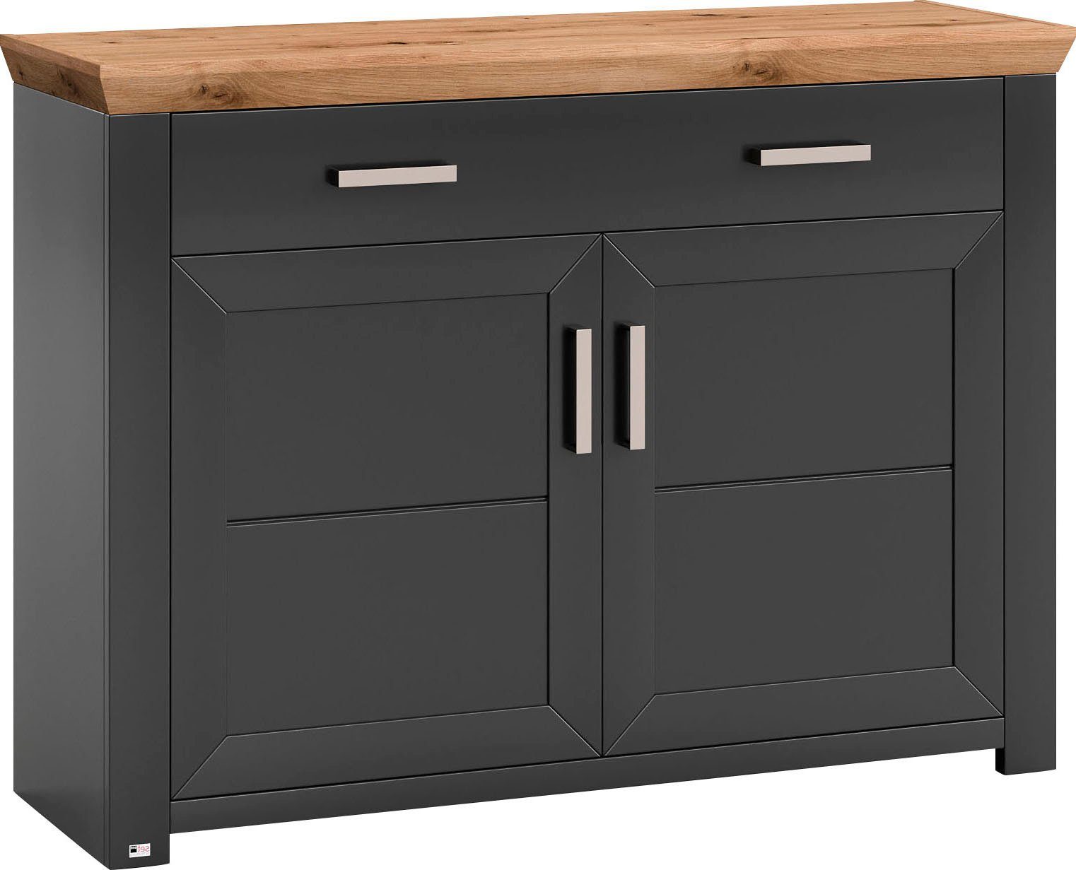 set one by Musterring Dressoir York Type 53, in 3 kleurvarianten verkrijgbaar, Landhuisstijl, Afmetingen 129 x 95 cm