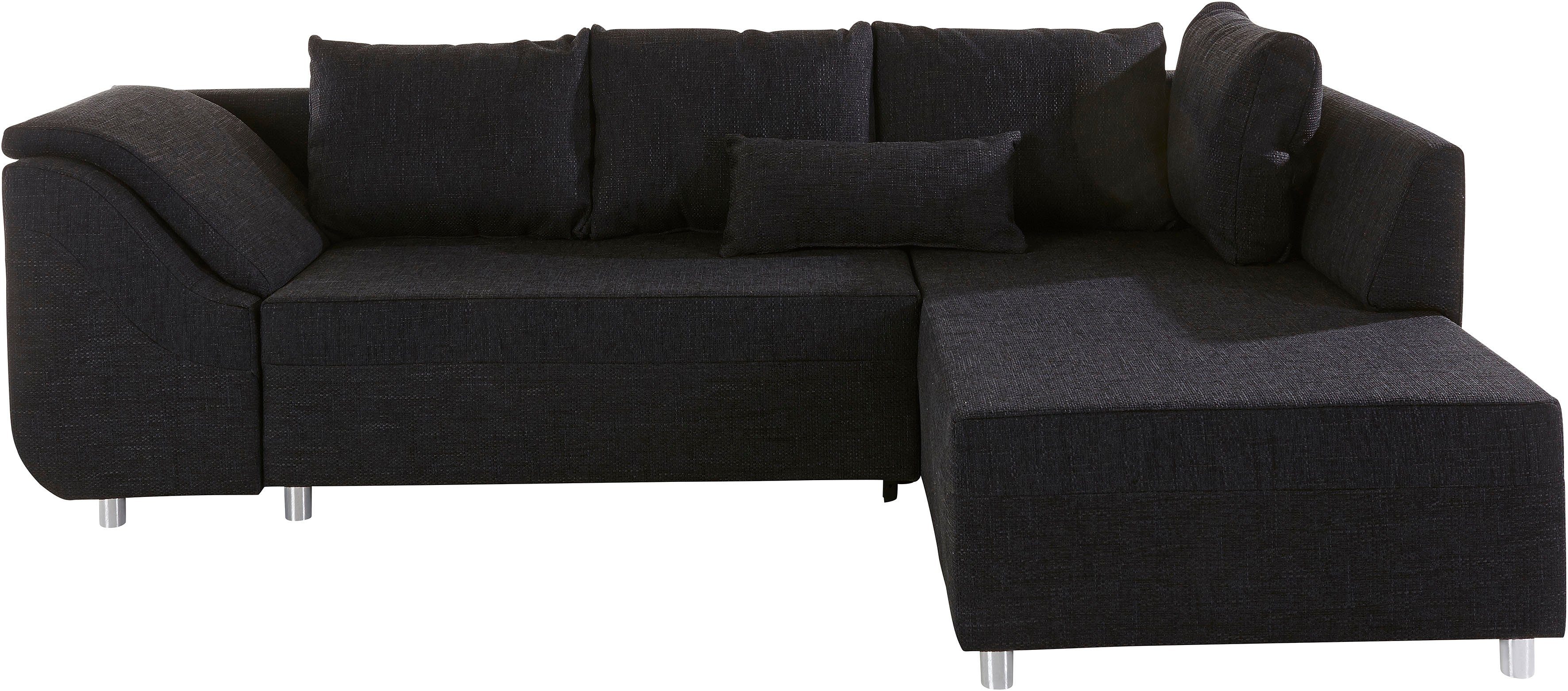 COLLECTION AB Hoekbank Sally L-vorm met en zonder slaapfunctie, inclusief losse rug- en sierkussens
