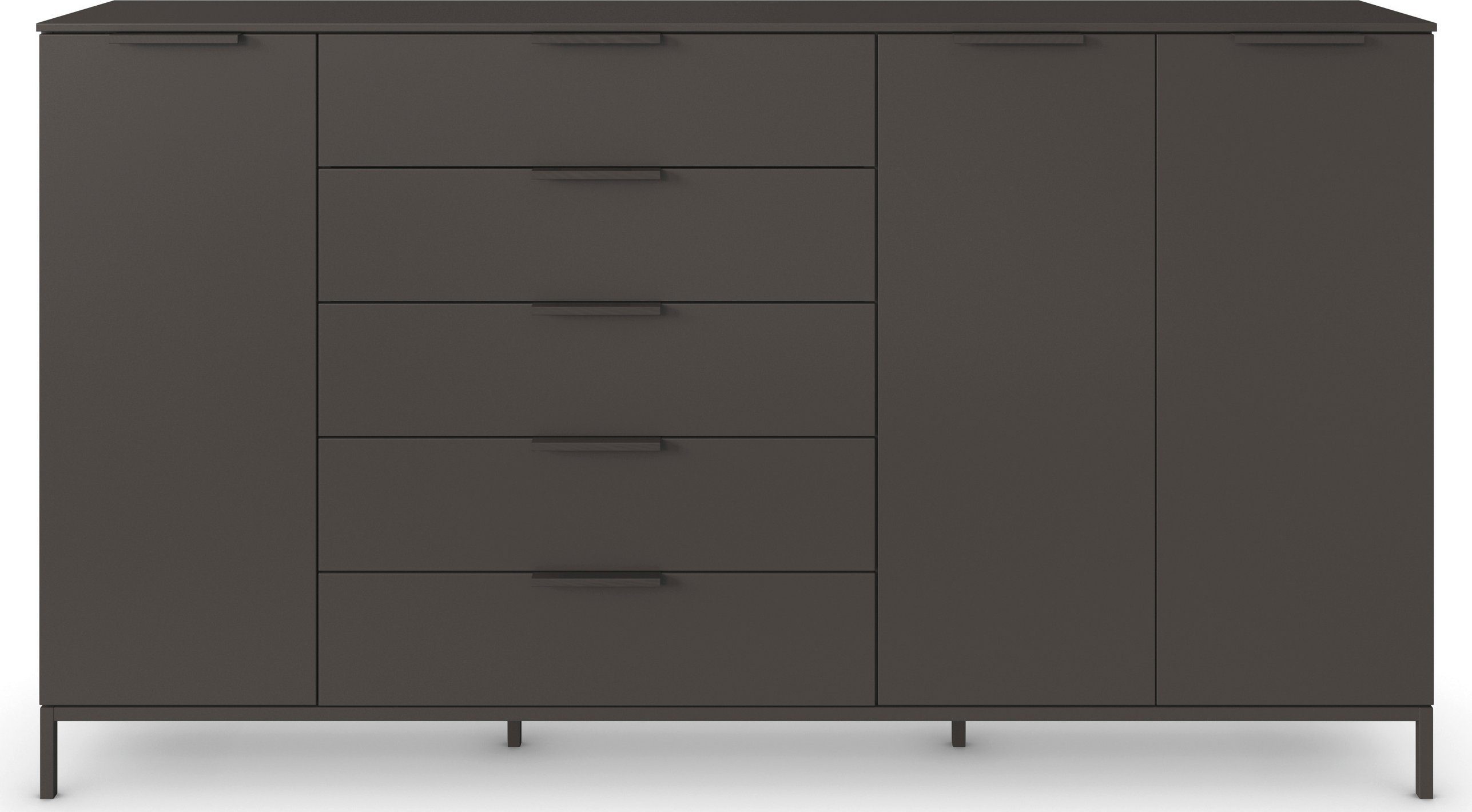 rauch Kast met laden en deuren Flipp 3 deurs met 5 laden en soft-close functie