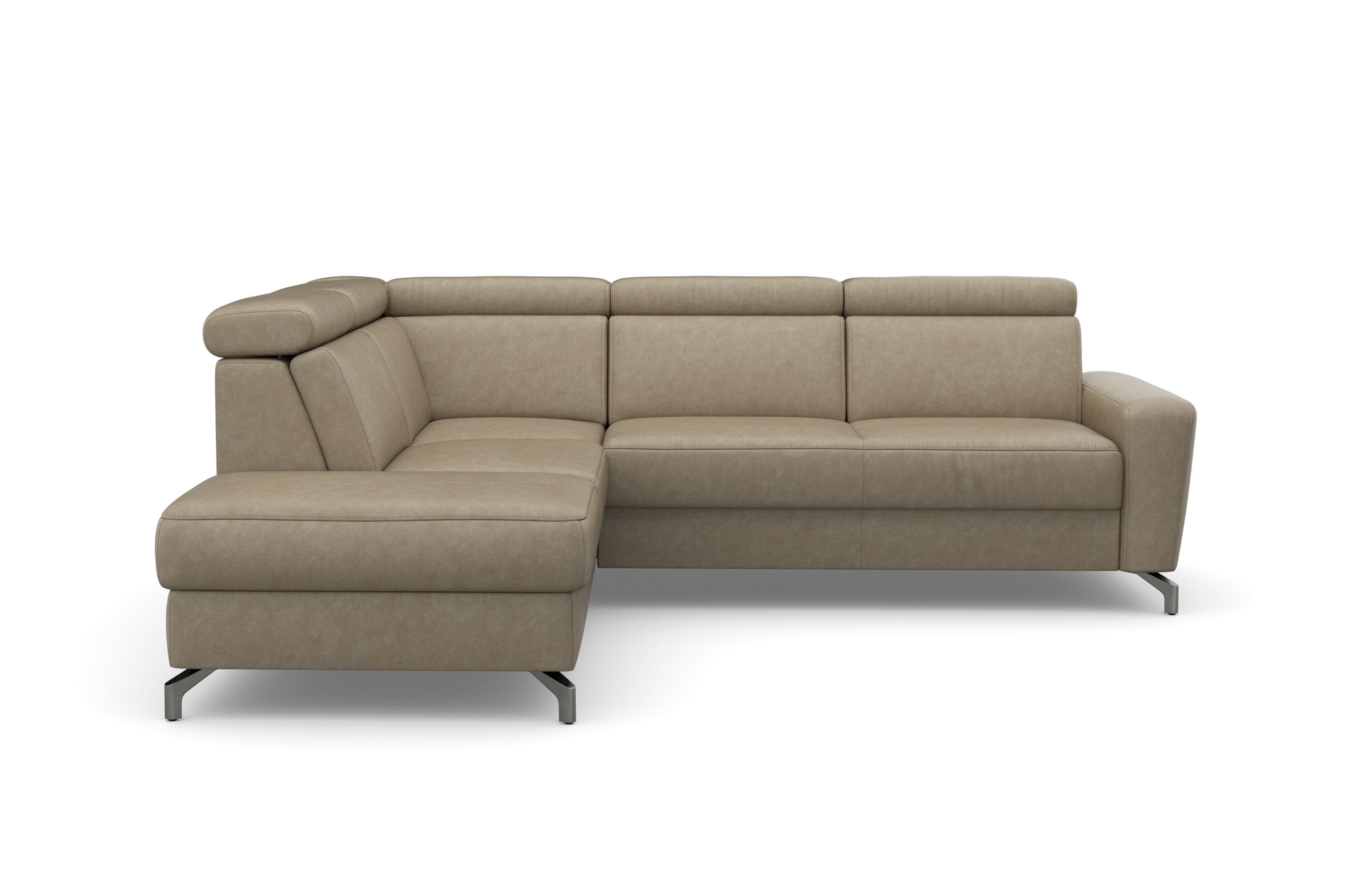 Sit&more Hoekbank Scarlett L-vorm met verstelbare hoofdsteun, naar keuze met slaapfunctie, bedkist