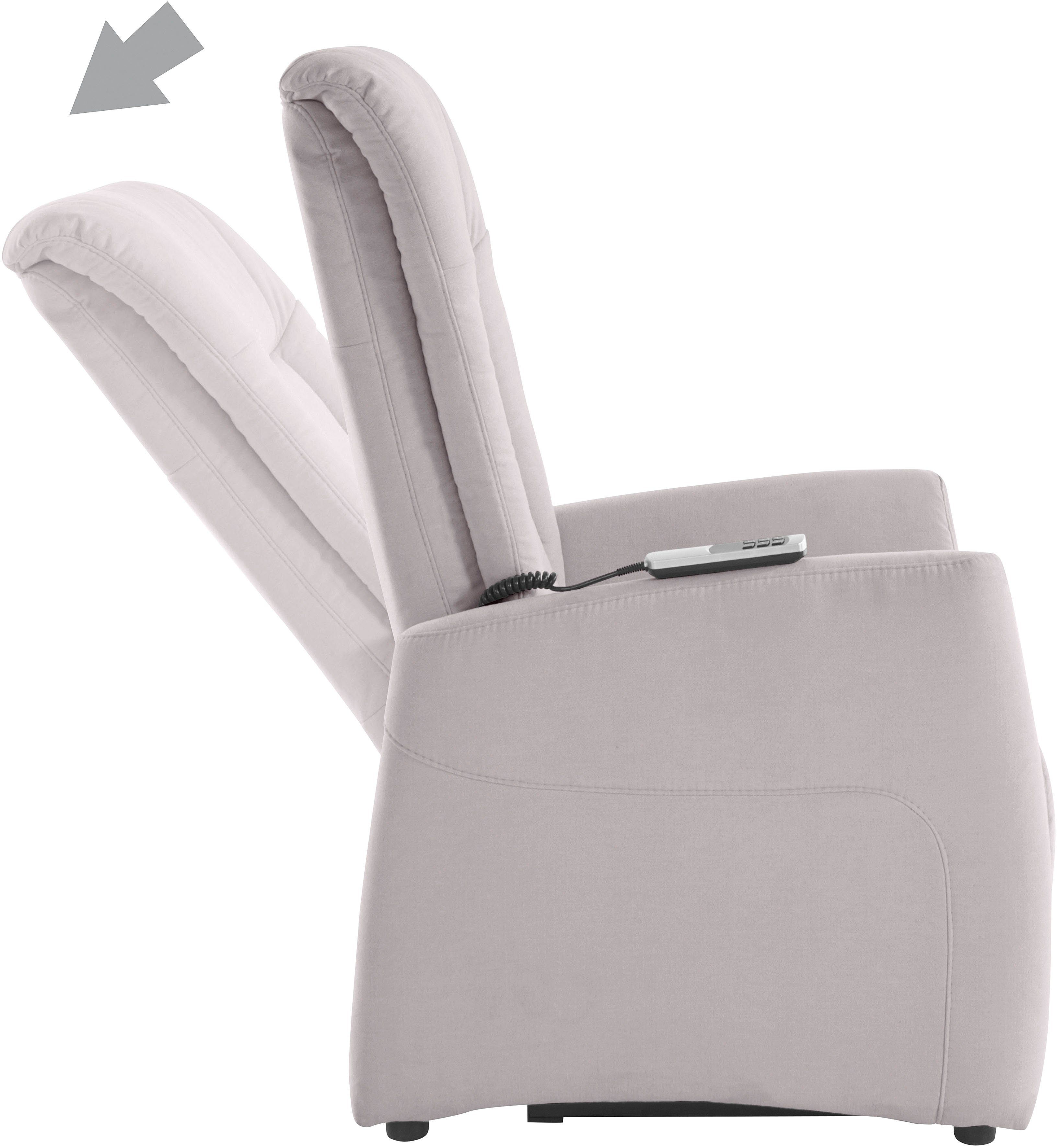 sit&more Relaxfauteuil MELISSA naar keuze elektrisch of handmatig verstelbaar, optioneel opstahulp