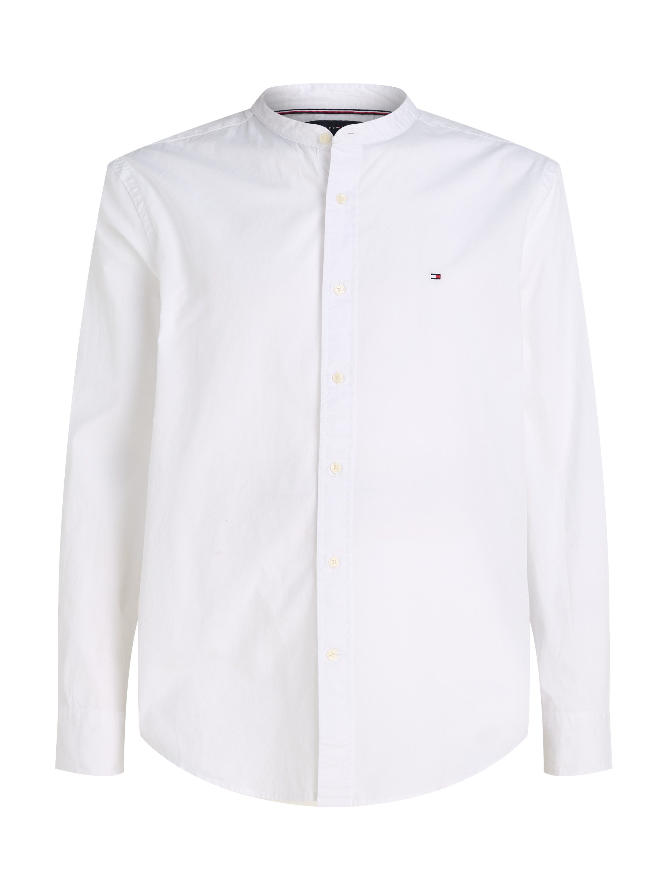 Tommy Hilfiger Overhemd met lange mouwen FLEX POPLIN SOLID MAO RF SHIRT
