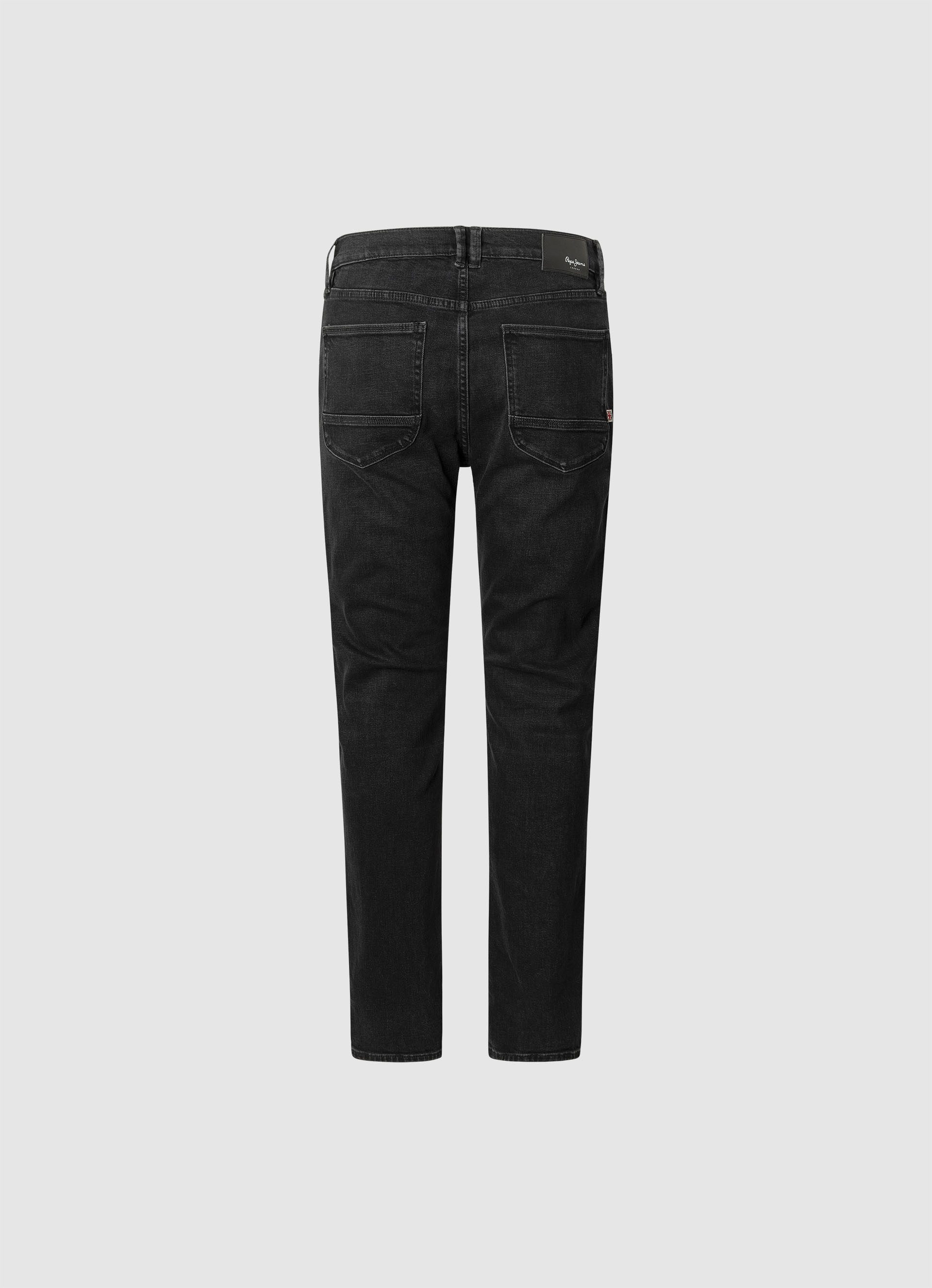Pepe Jeans Slim fit jeans SLIM JEANS HATCH FS WASHED BLK