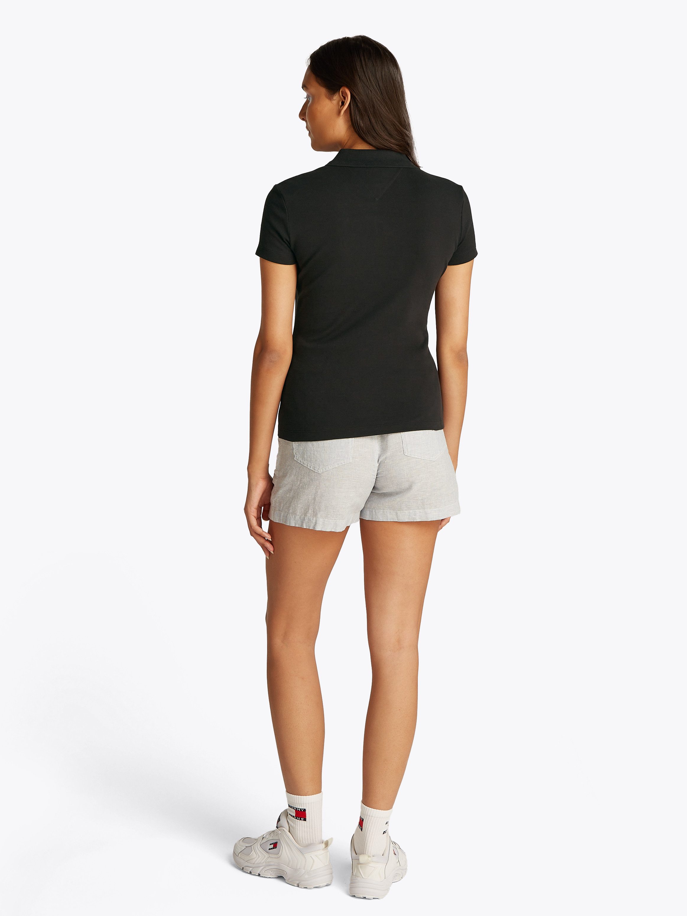 TOMMY JEANS Poloshirt TJW SLIM ESSENTIAL POLO SS