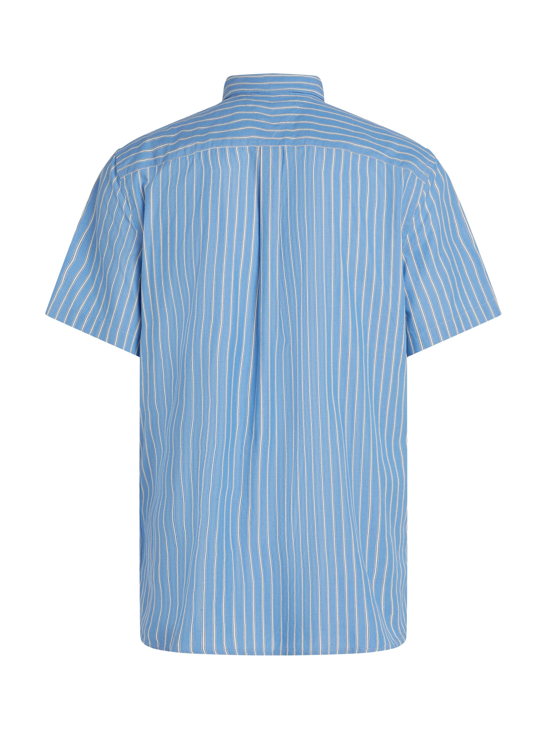 Tommy Hilfiger Overhemd met korte mouwen FLEX POPLIN RETRO STP SS SHIRT