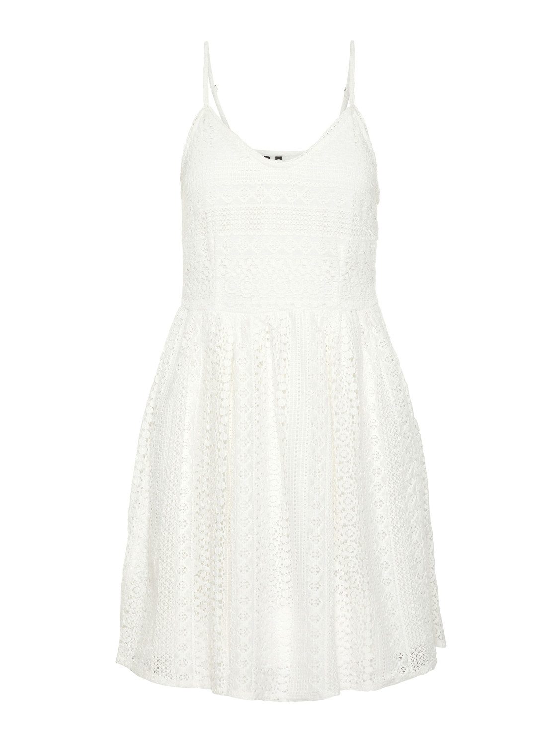 Vero Moda Jurk met bandjes VMHONEY LACE PLEATED SINGLET DRESS WVN
